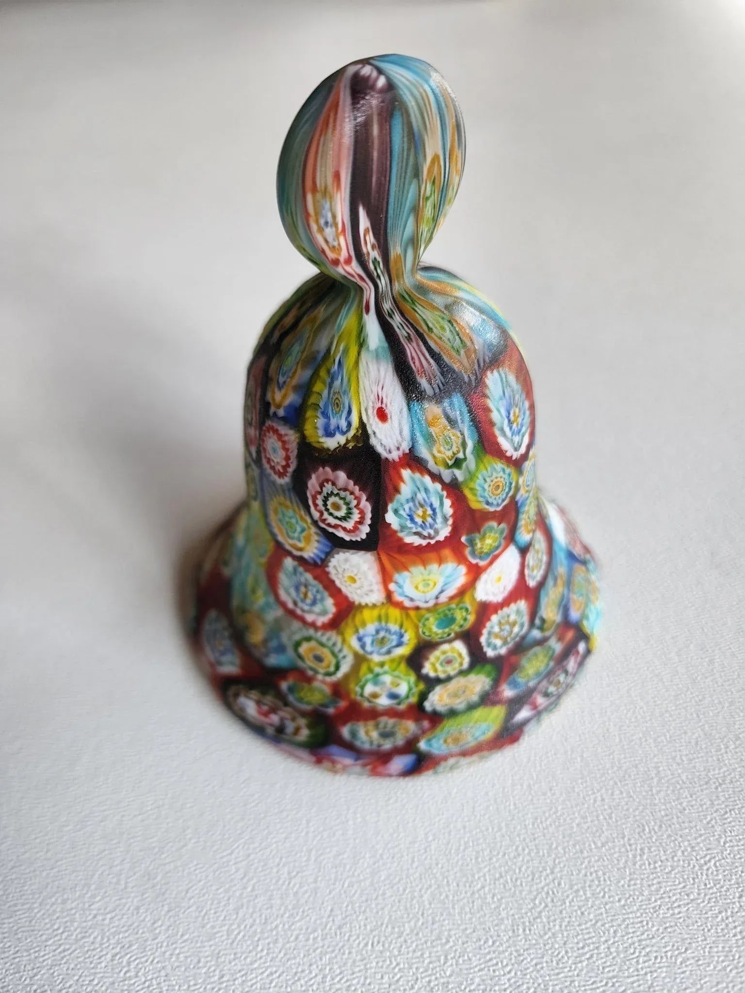 1970's Italian Millifiore Glass Bell - 2