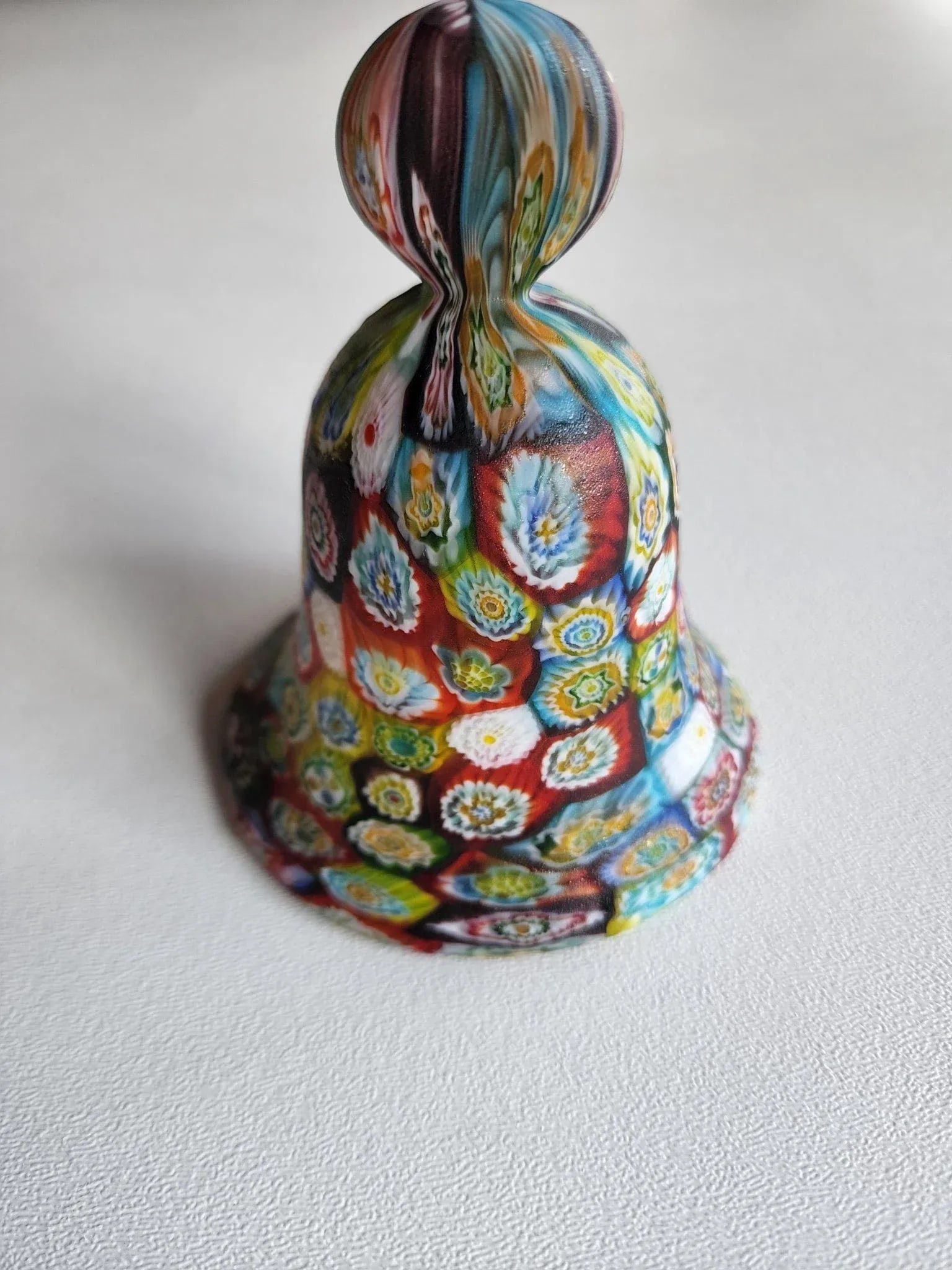 1970's Italian Millifiore Glass Bell - 3