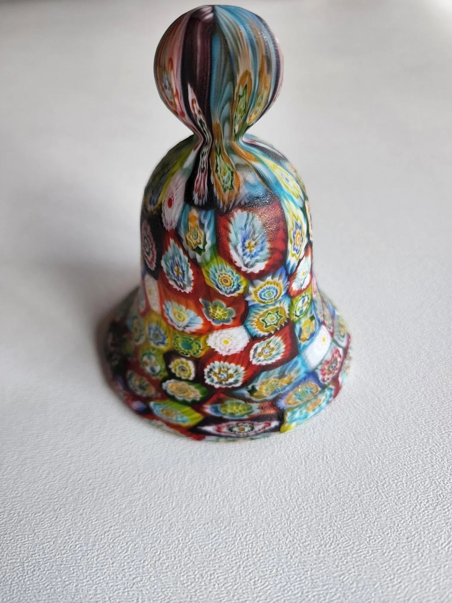 1970's Italian Millifiore Glass Bell - 5