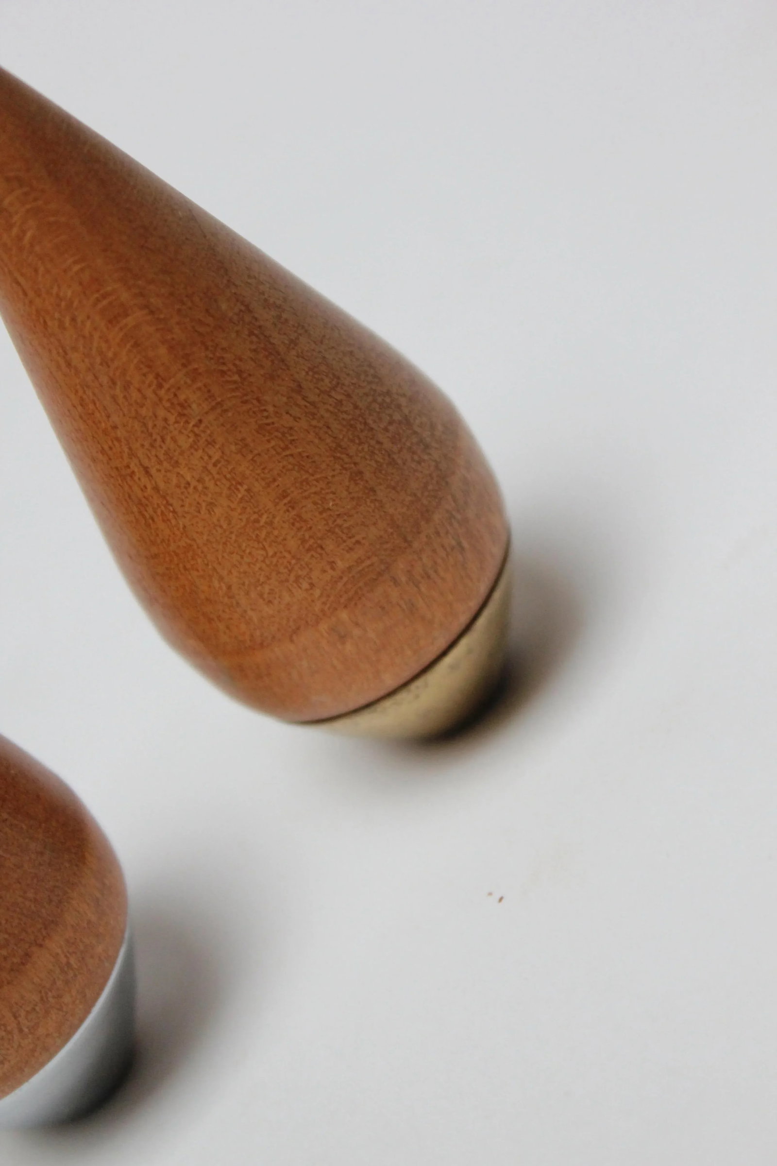 Danish Modern Conical Teak Salt and Pepper Shakers by P. J. Ostergaard - 9