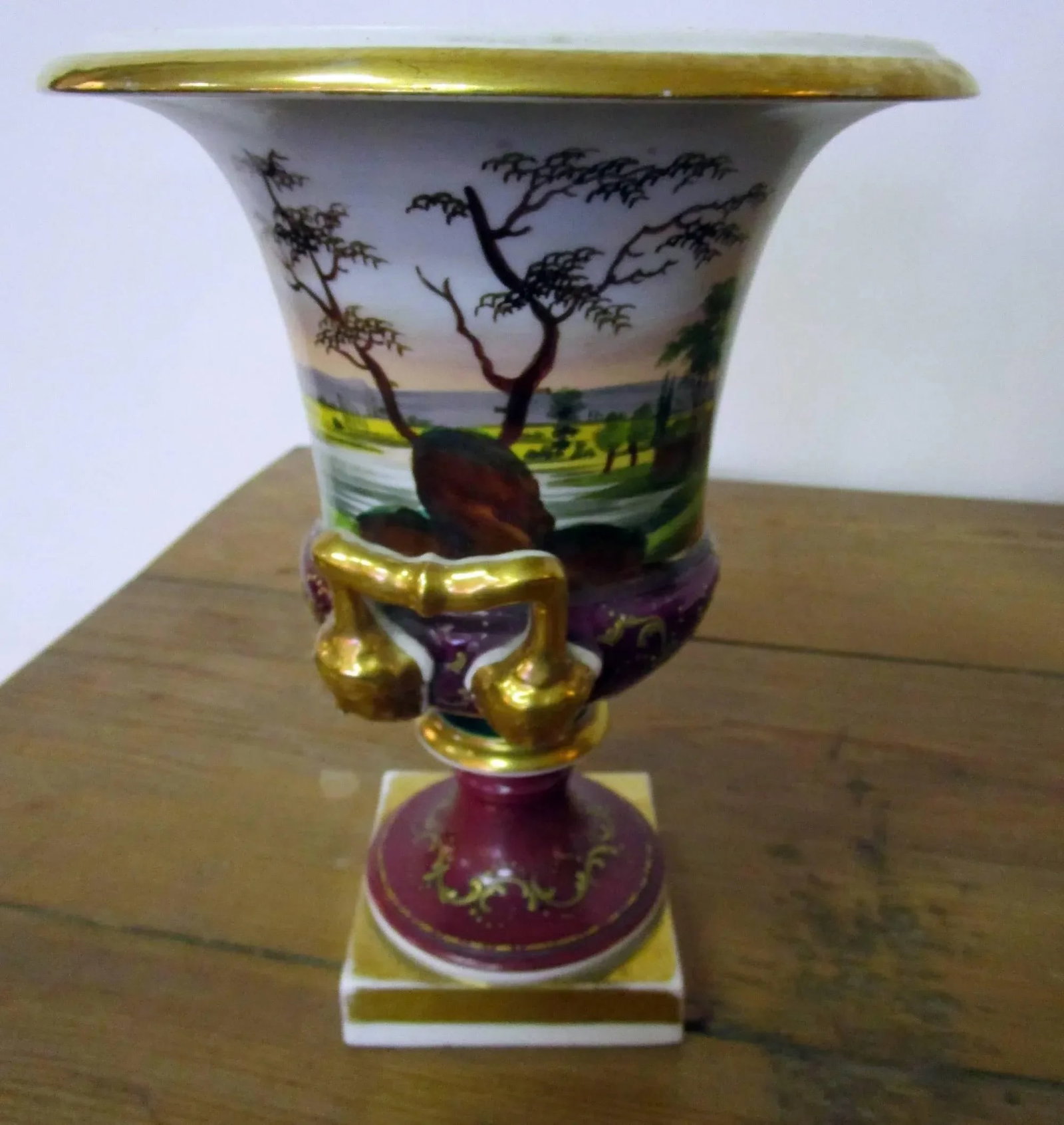 Old Paris Campagna Form Urns - a Pair - 10