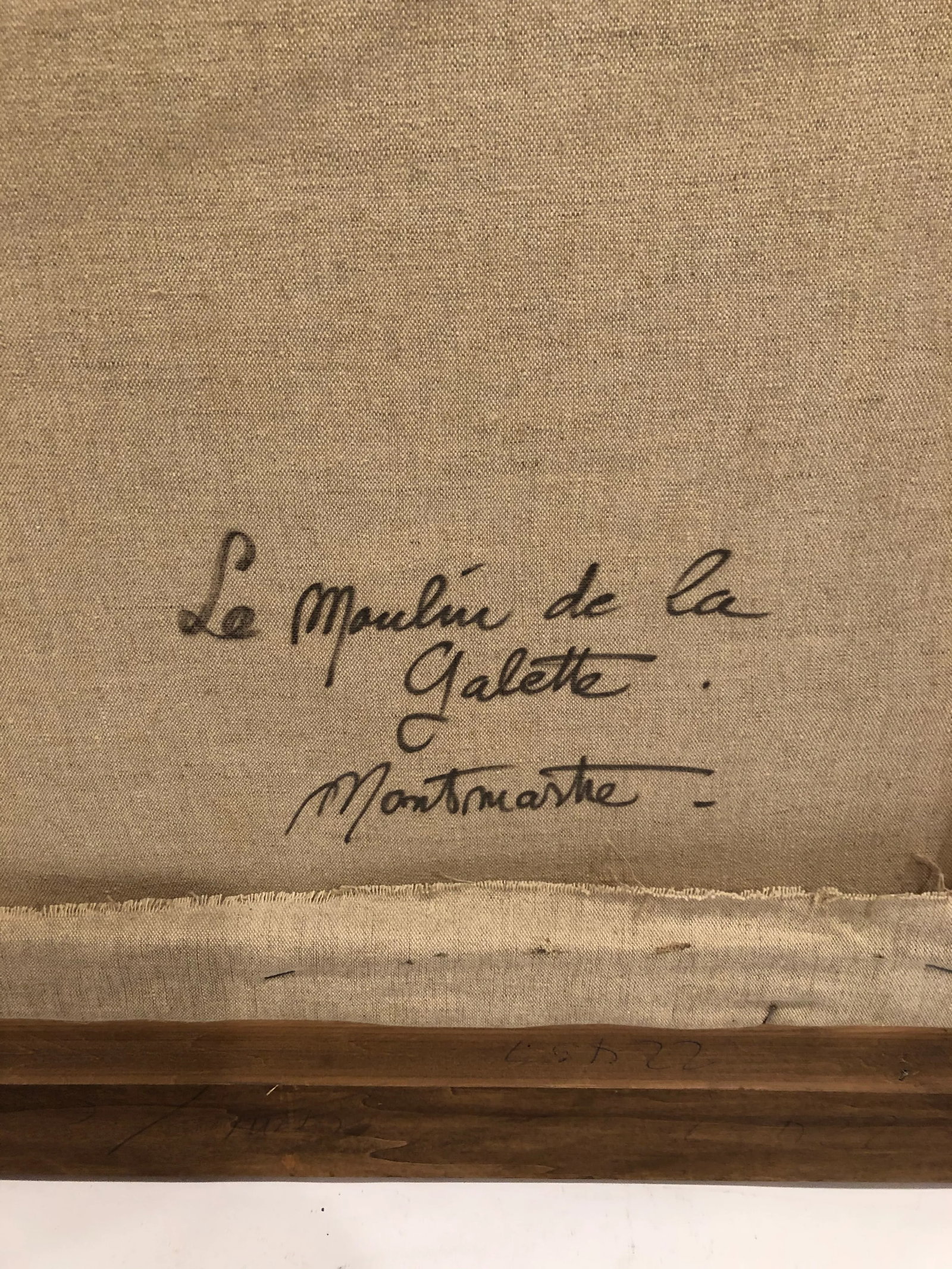 Lucien Delarue Original Painting Titled Le Moulin De La Galette - 10