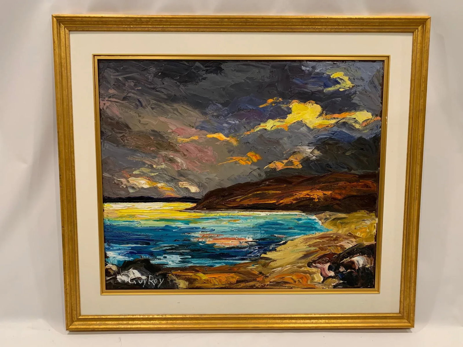 Original Oil on Canvas by Guy Roy - 12