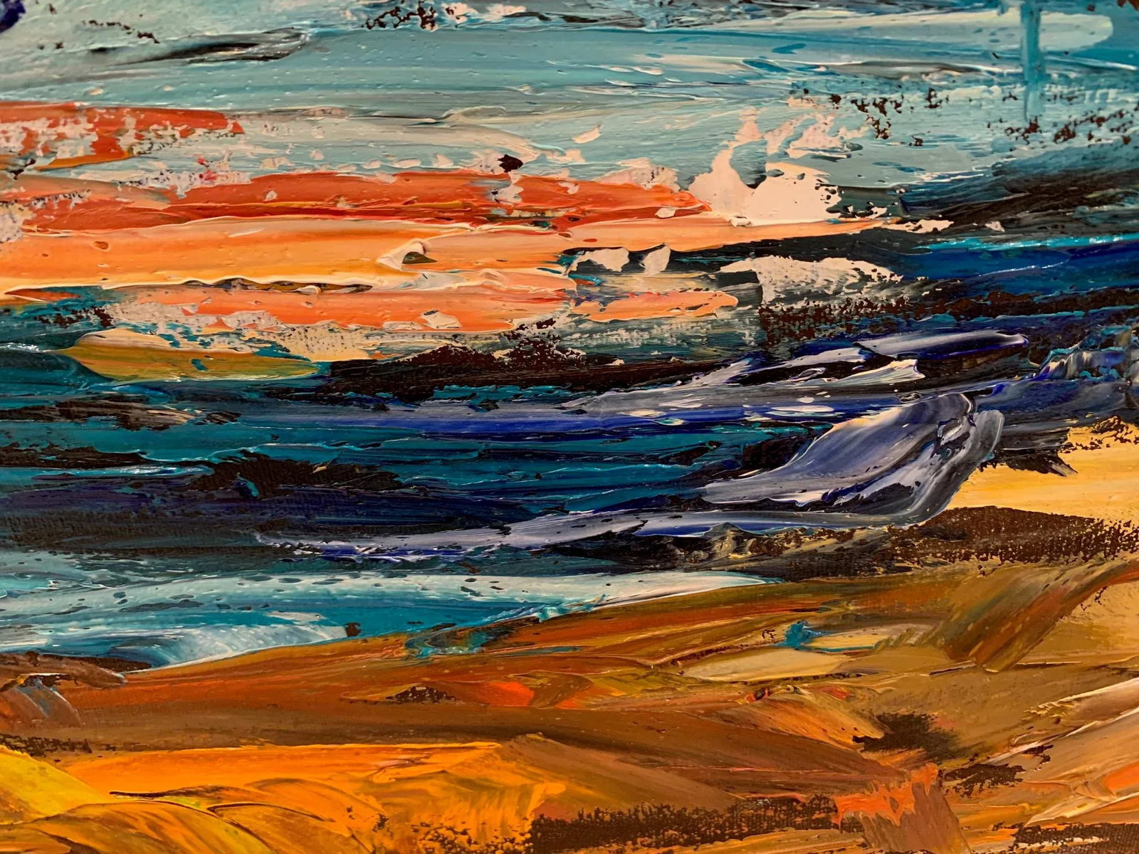 Original Oil on Canvas by Guy Roy - 2