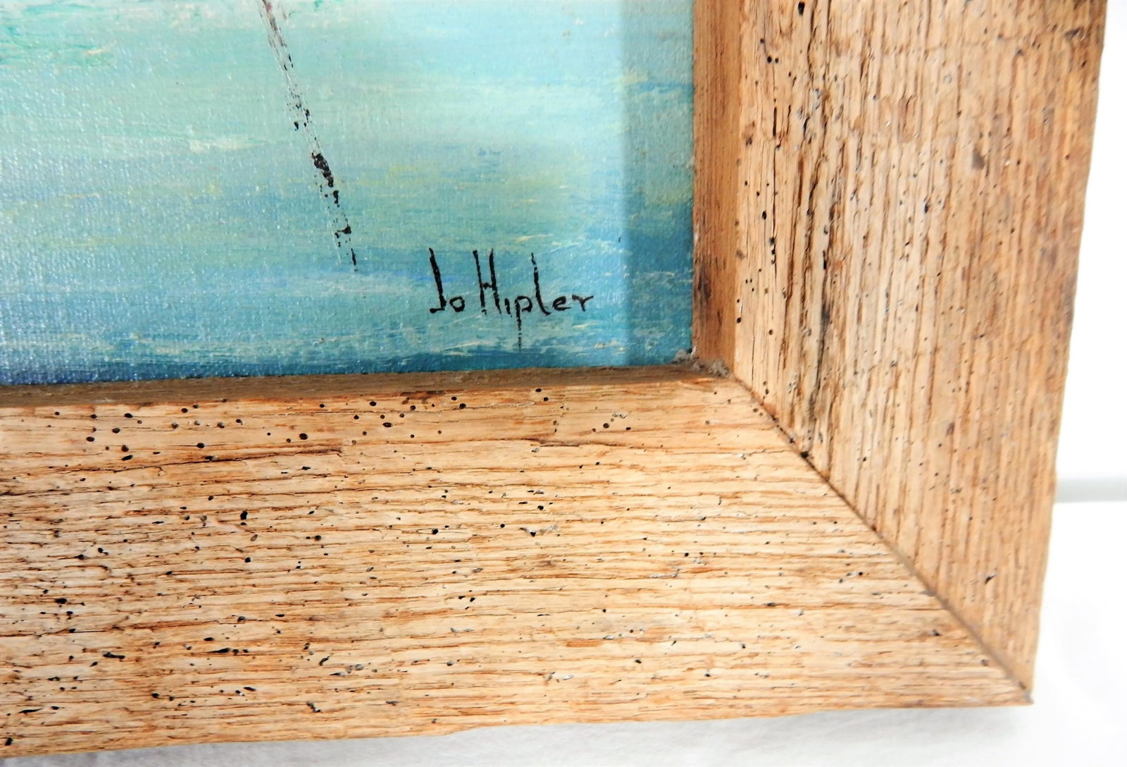 Florida Keys "Channel Cut" Oil Painting by Jo Hipler, Framed - 10