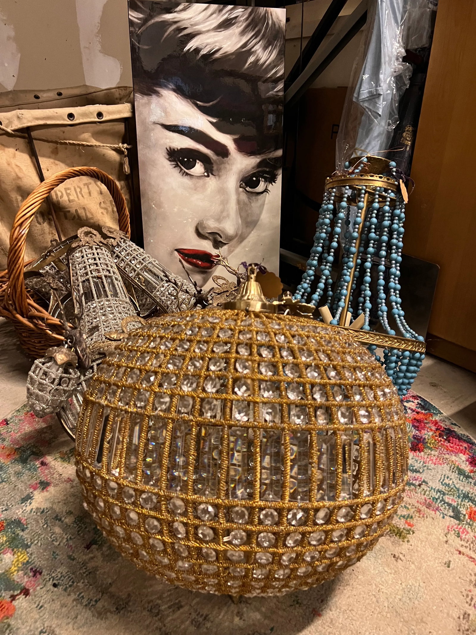 1970s Gold Sphere Pendant - 3