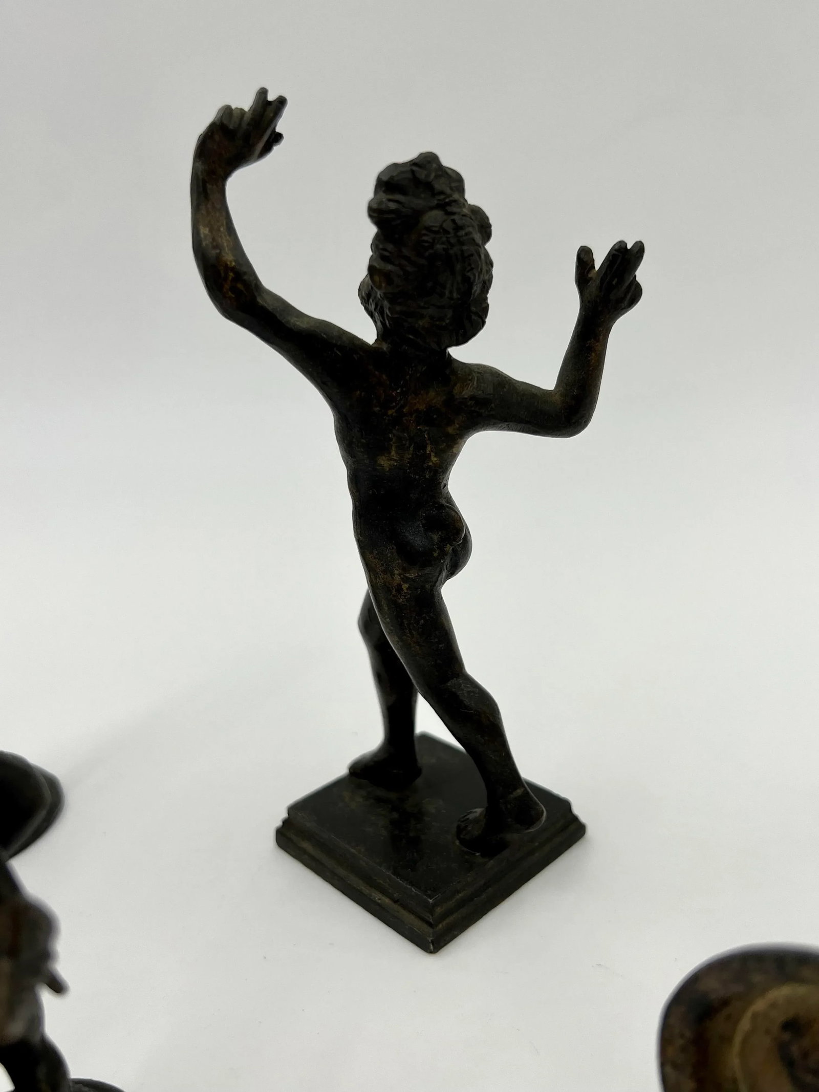5 Piece Antique Italian Grand Tour Bronze Figures Including Venus, Eros & More! - 11