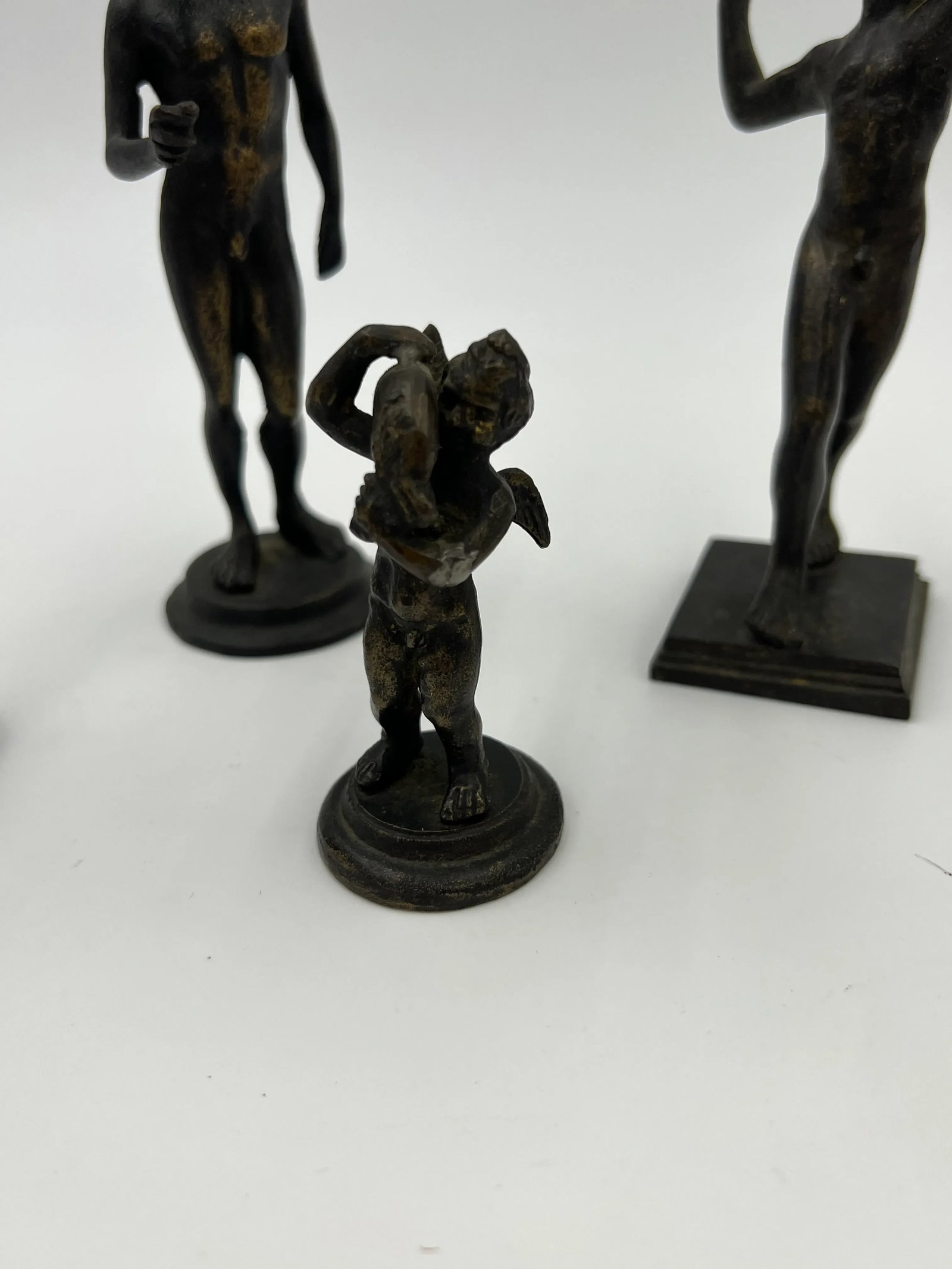 5 Piece Antique Italian Grand Tour Bronze Figures Including Venus, Eros & More! - 5