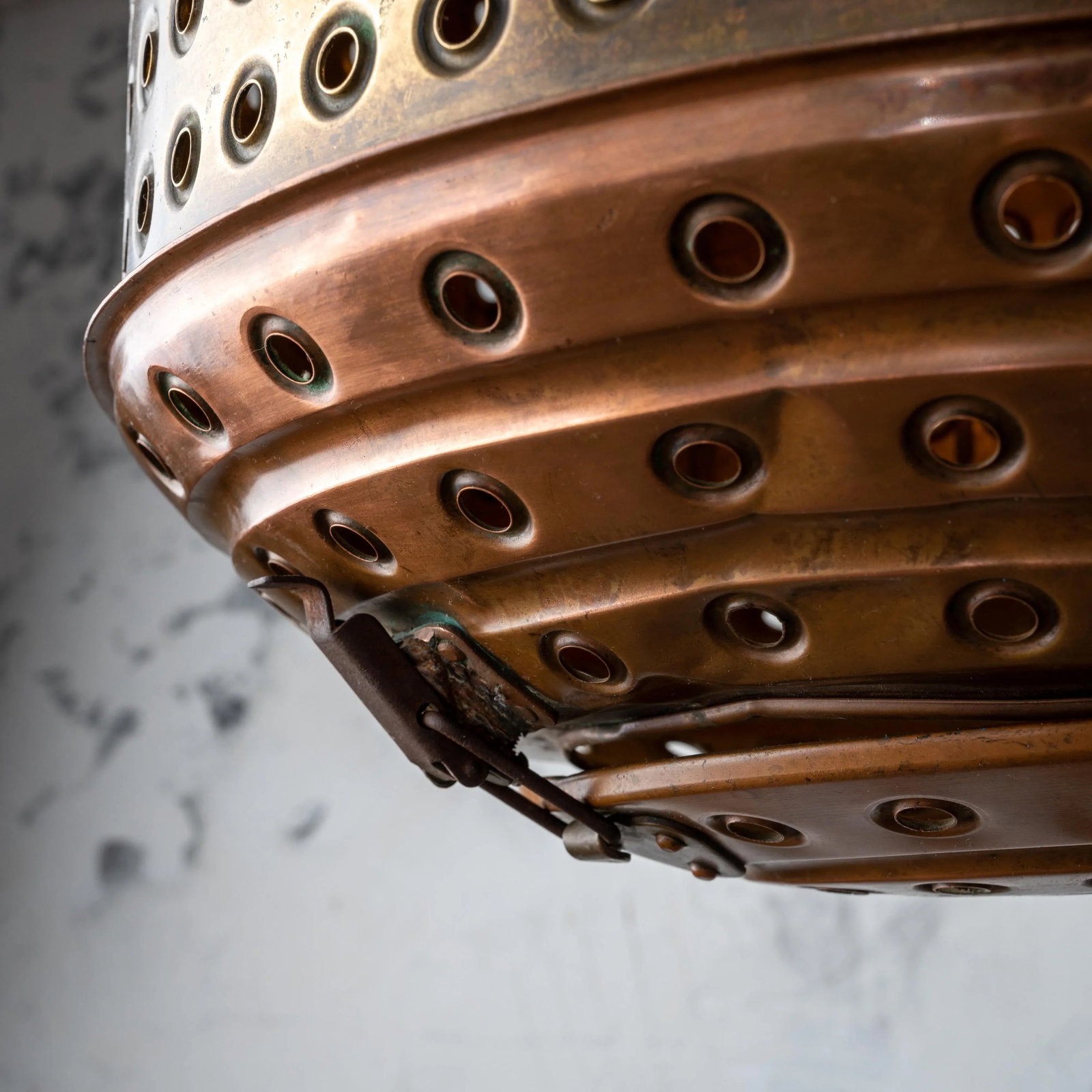Antique Washing Machine Drum Light - 10