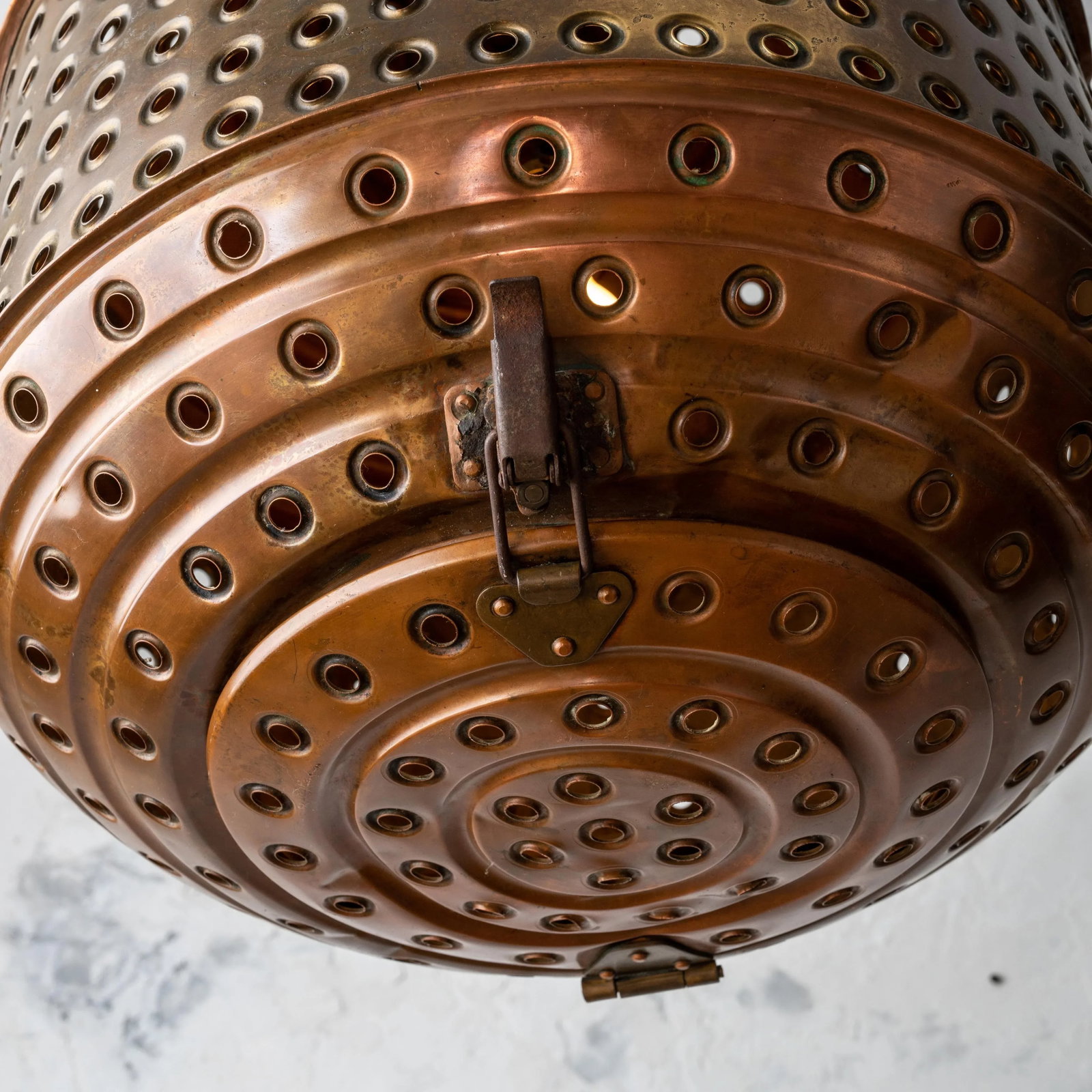 Antique Washing Machine Drum Light - 11