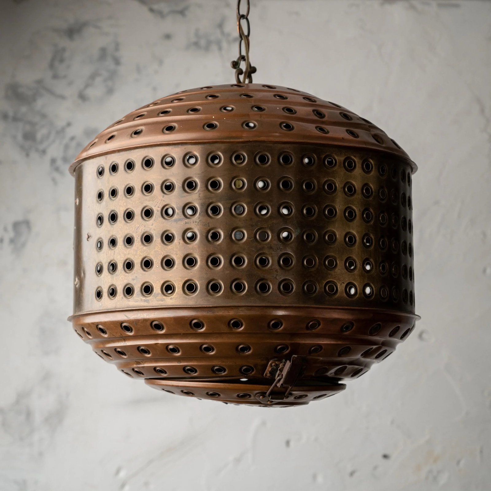 Antique Washing Machine Drum Light - 12