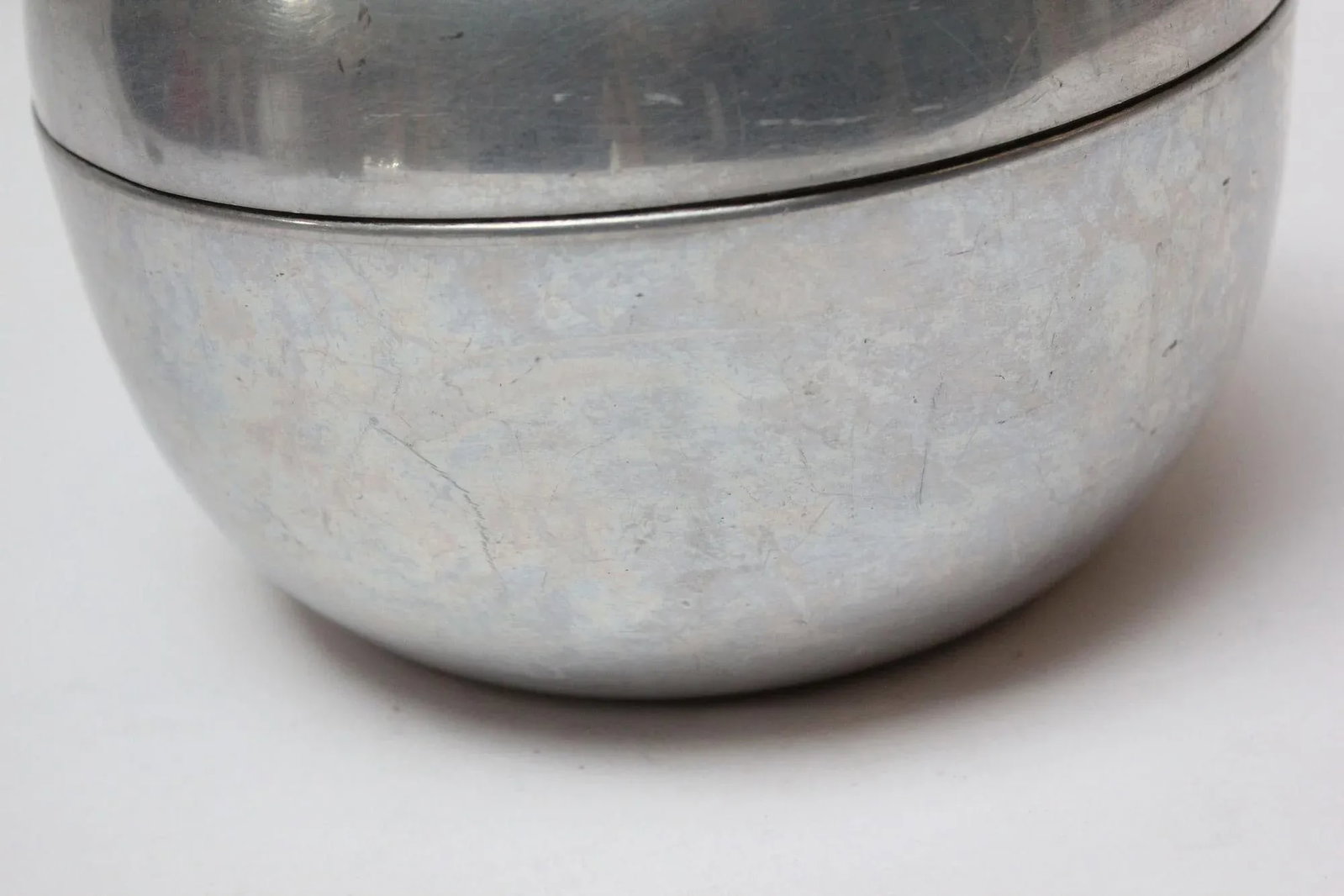 Mid-Century Italian Modern Aluminum "Pear" Ice Bucket - 8