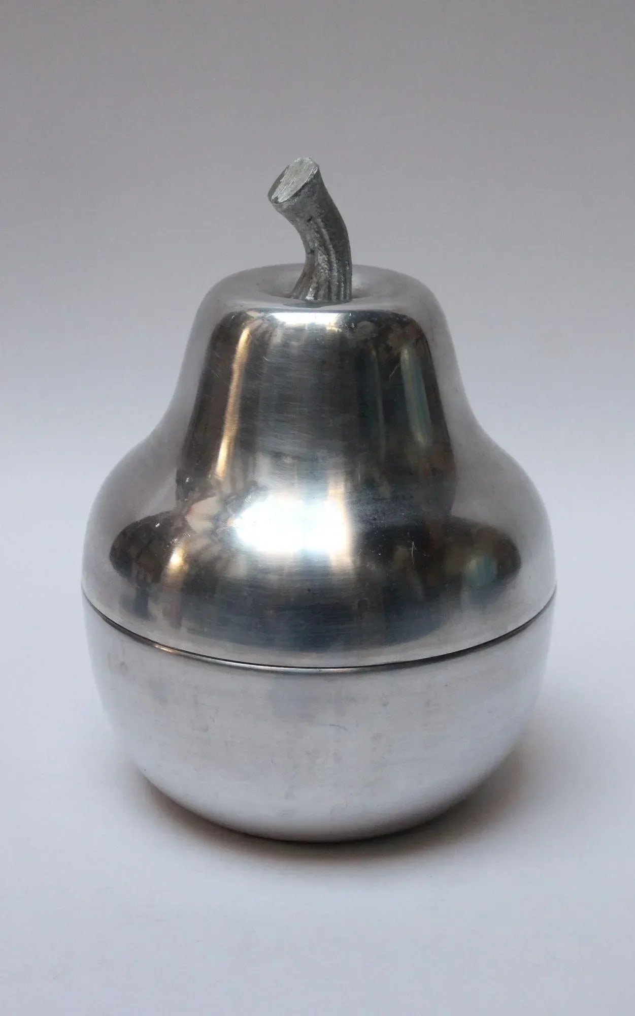 Vintage Italian Aluminum "Pear" Ice Bucket - 2