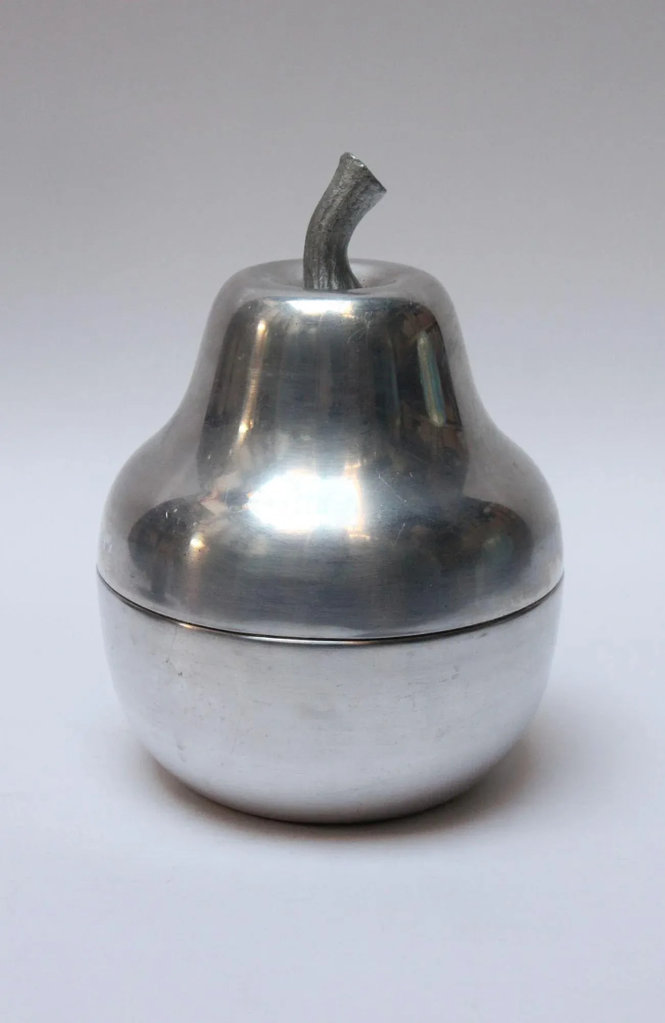 Vintage Italian Aluminum "Pear" Ice Bucket - 3