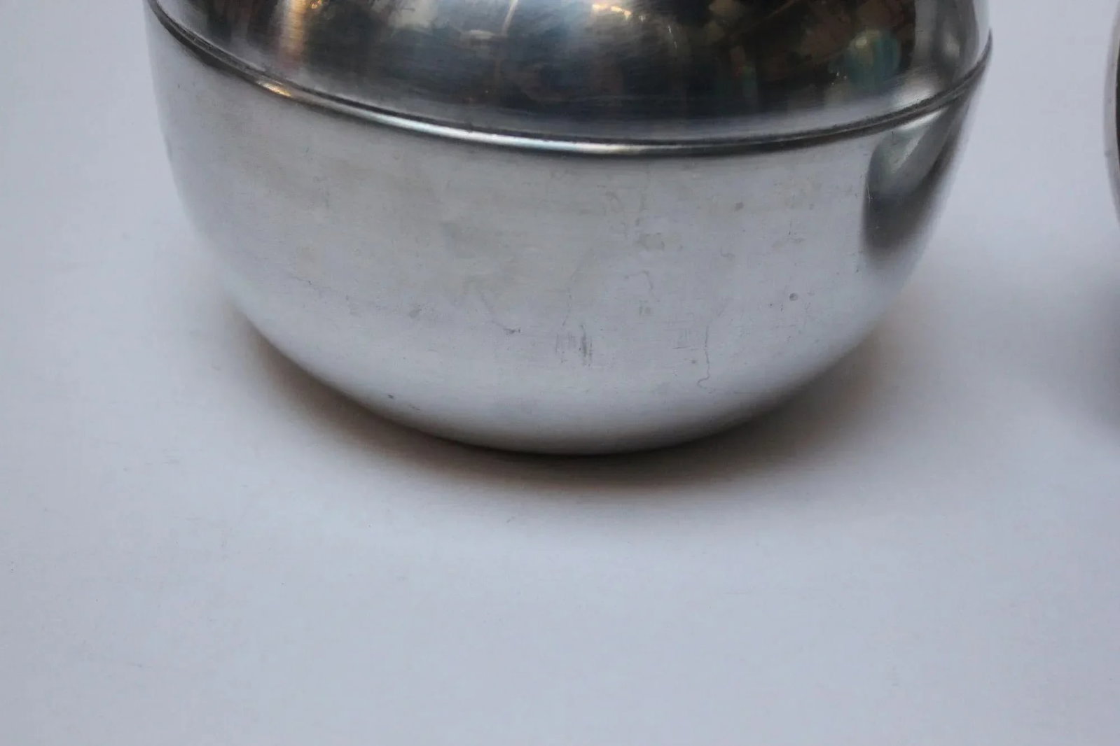 Vintage Italian Aluminum "Pear" Ice Bucket - 7