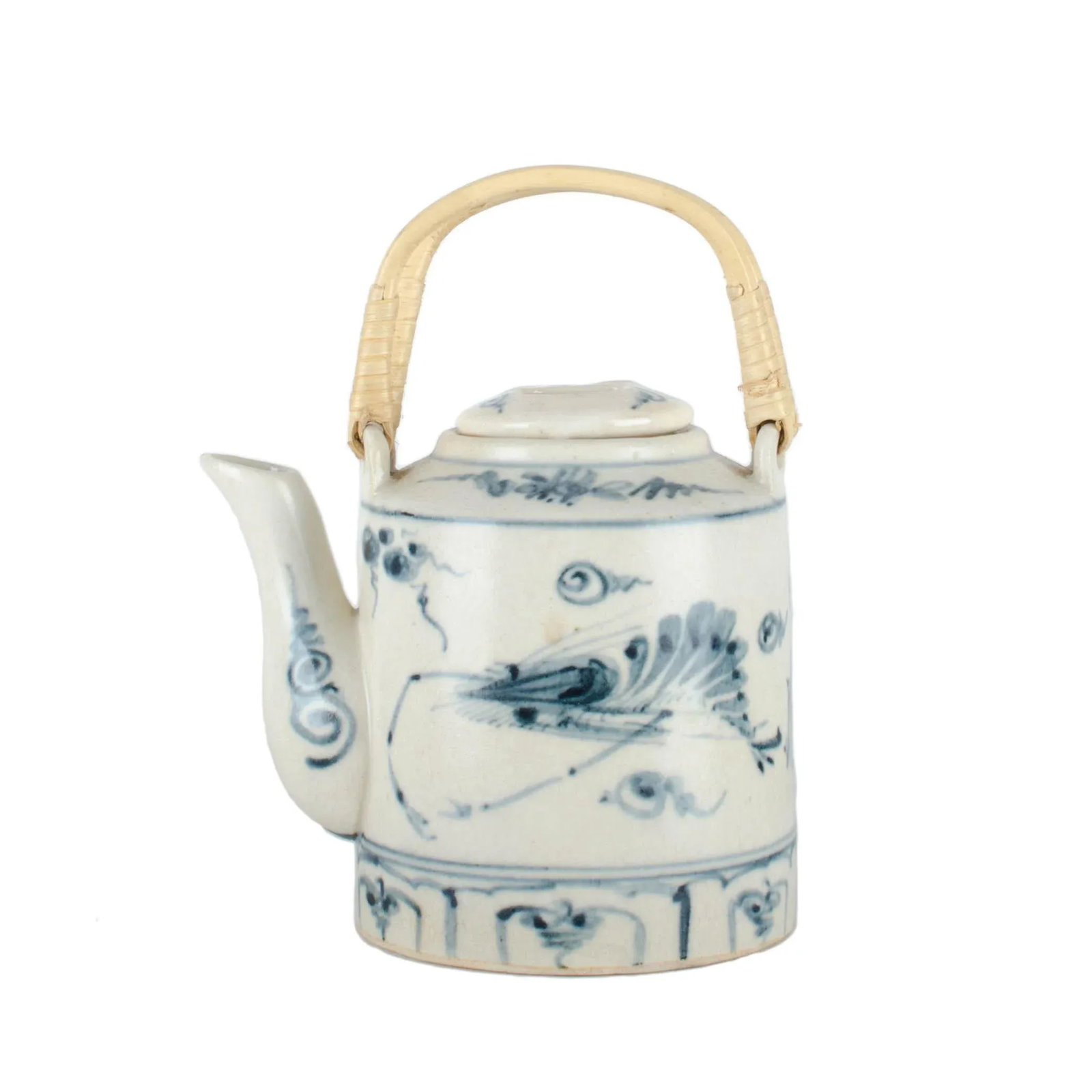 Japanese Lacquer Padded Teapot Caddy - 6