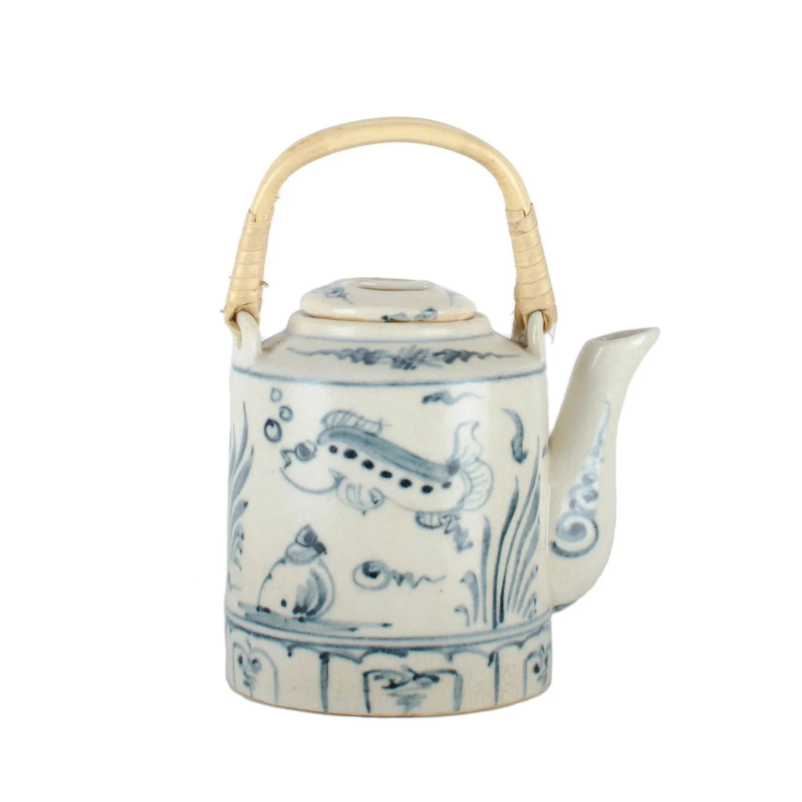 Japanese Lacquer Padded Teapot Caddy - 8
