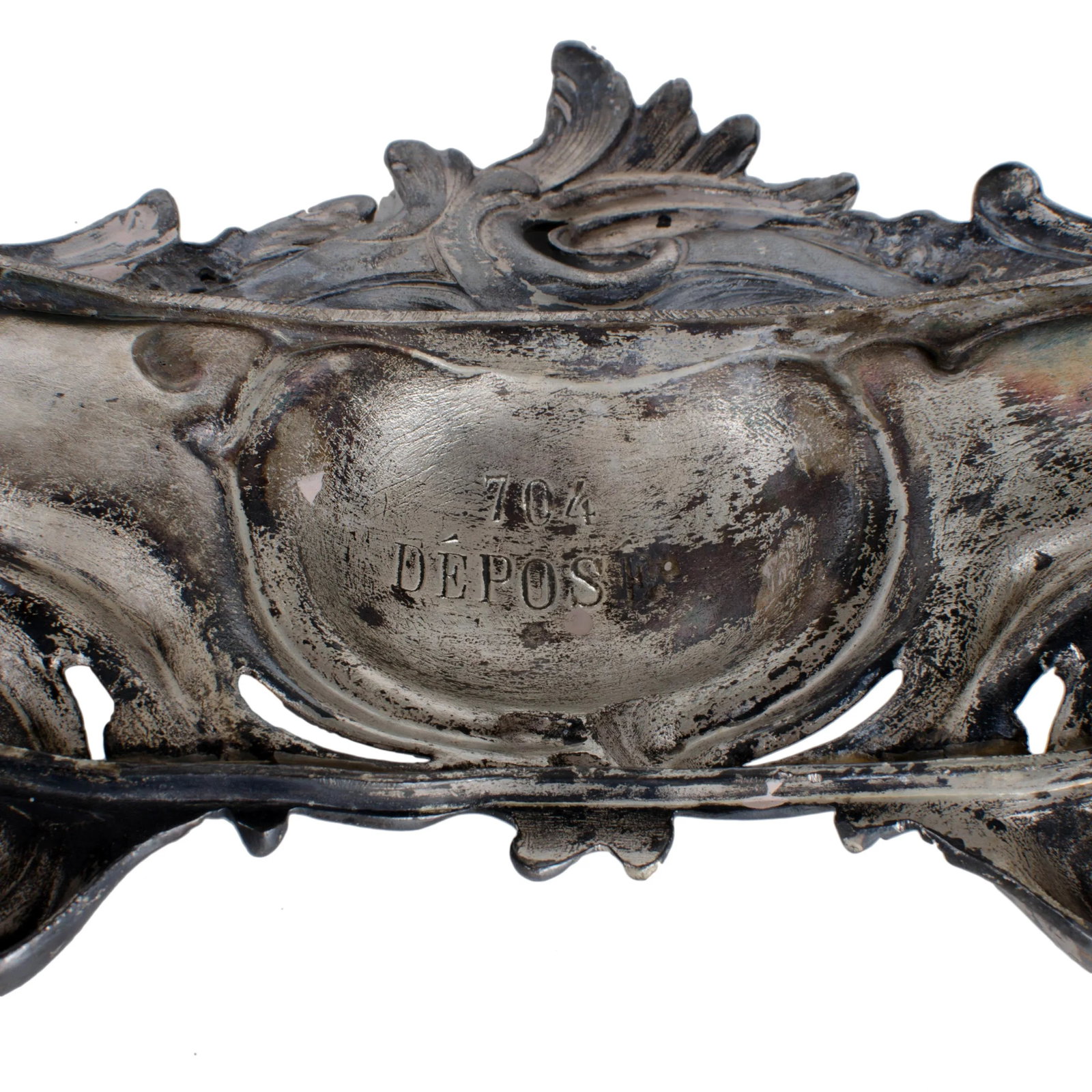 Antique French Louis XV Style Silver-plate Jardiniere - 7