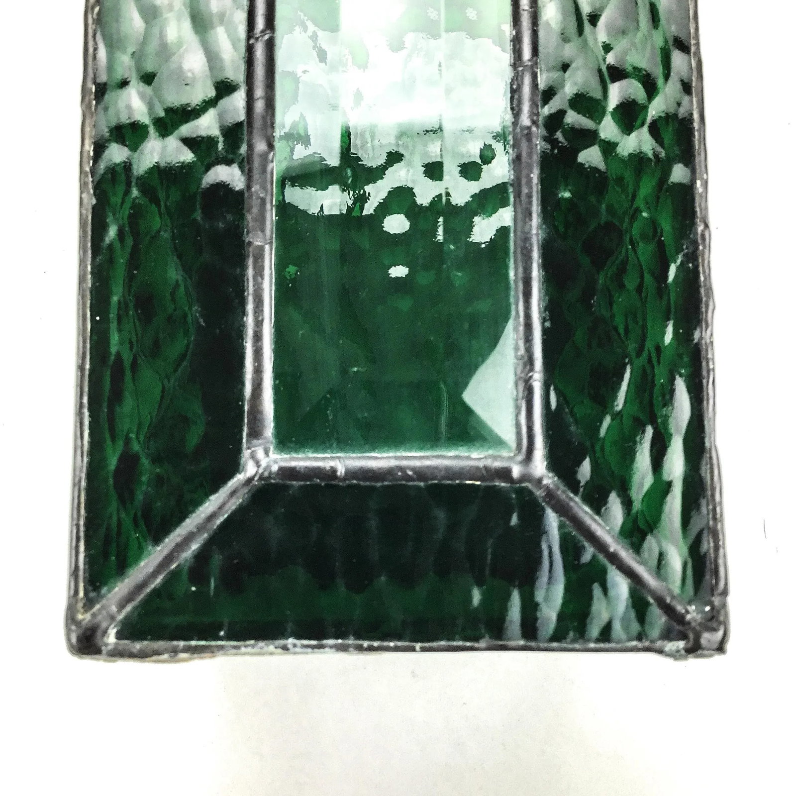 Stained Glass in Lead Frame Candle Stand - 10
