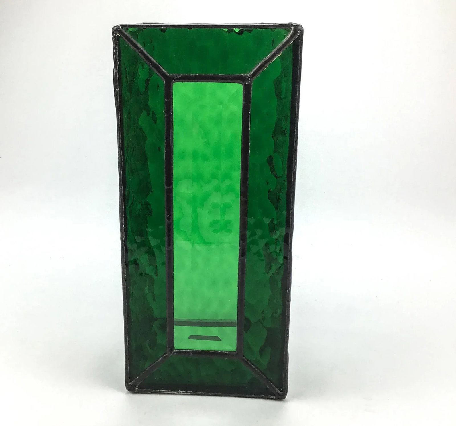 Stained Glass in Lead Frame Candle Stand - 2