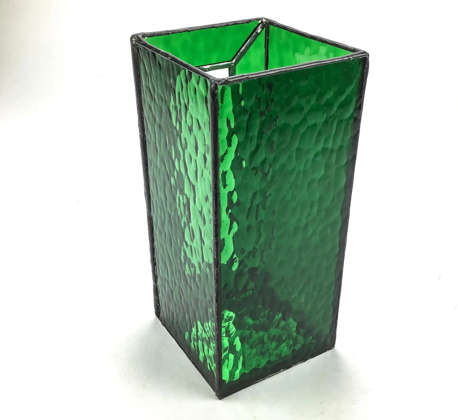 Stained Glass in Lead Frame Candle Stand - 4