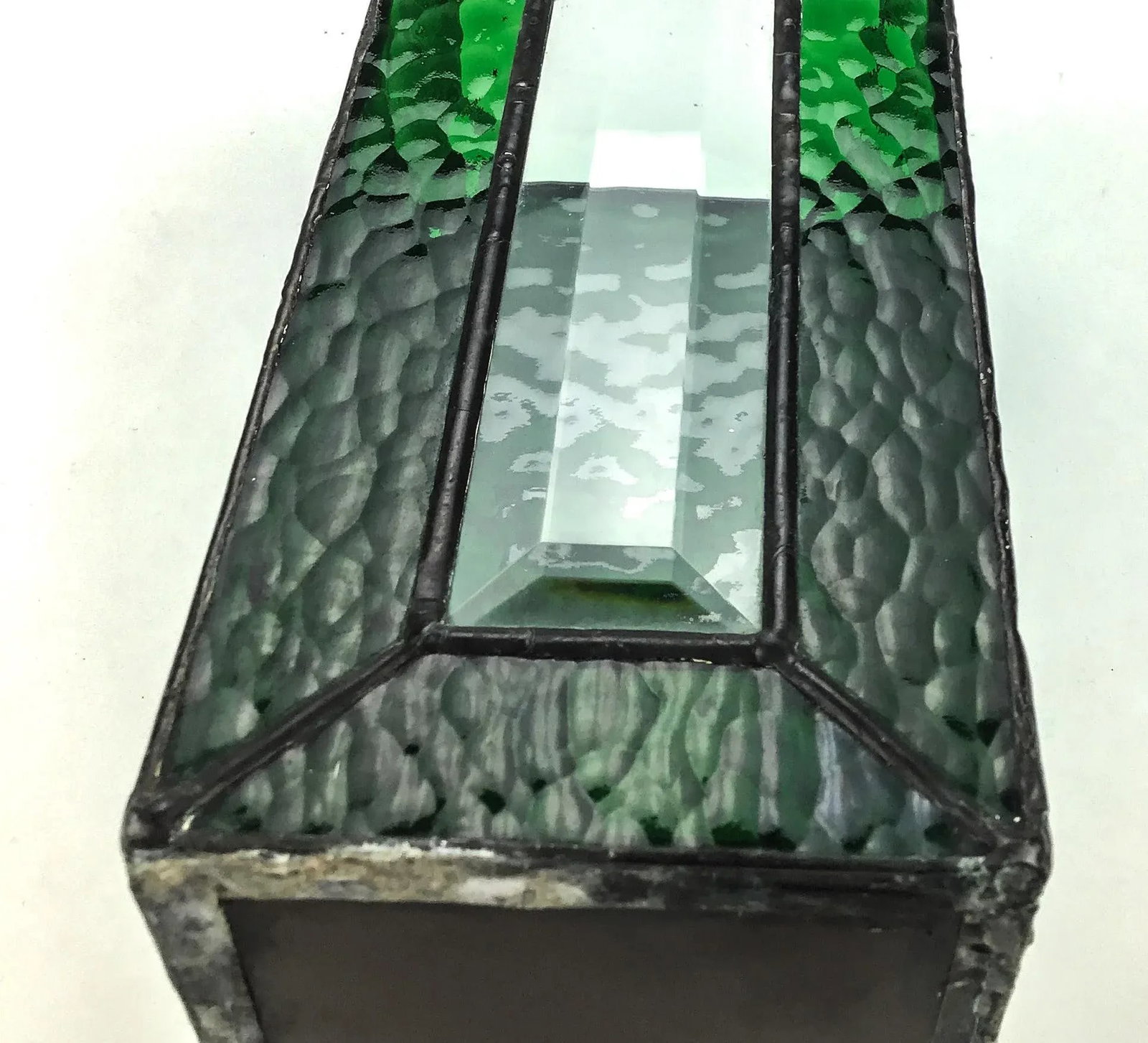 Stained Glass in Lead Frame Candle Stand - 9