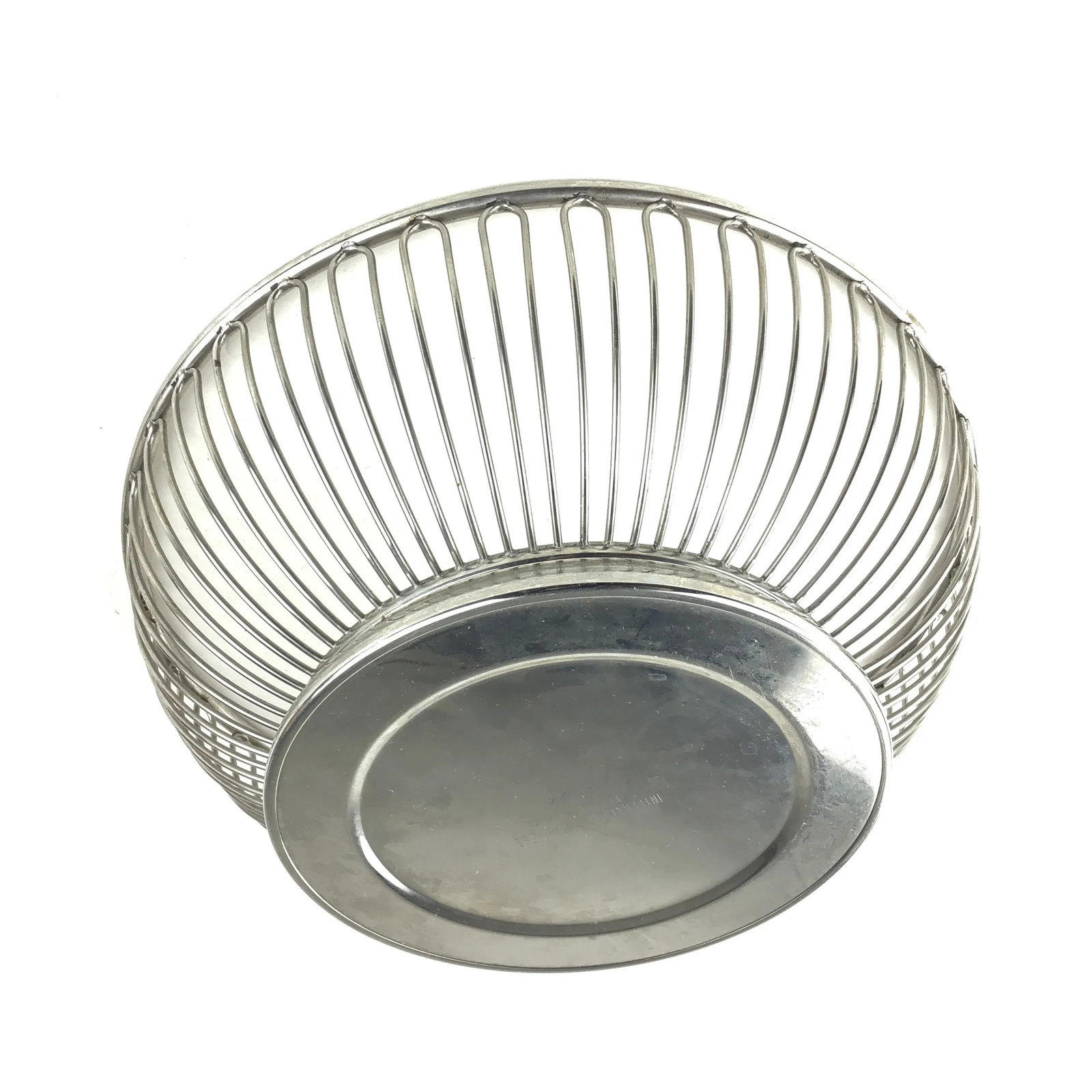 Alessi Italian Stainless Wire Design Bread Basket - 6