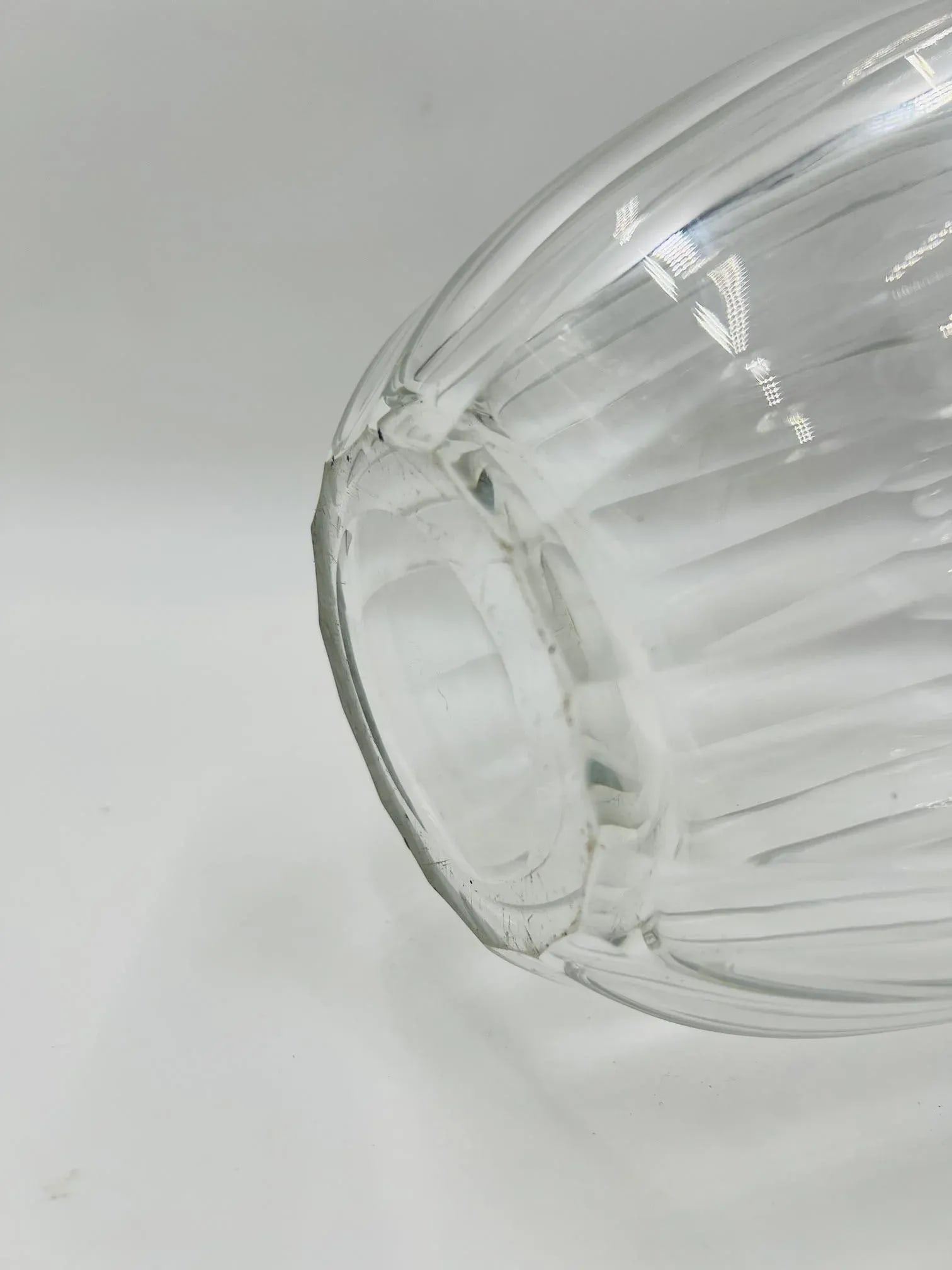 Tiffany & Company Vermeil Sterling Silver, Cut Crystal Centerpiece Vase - 6