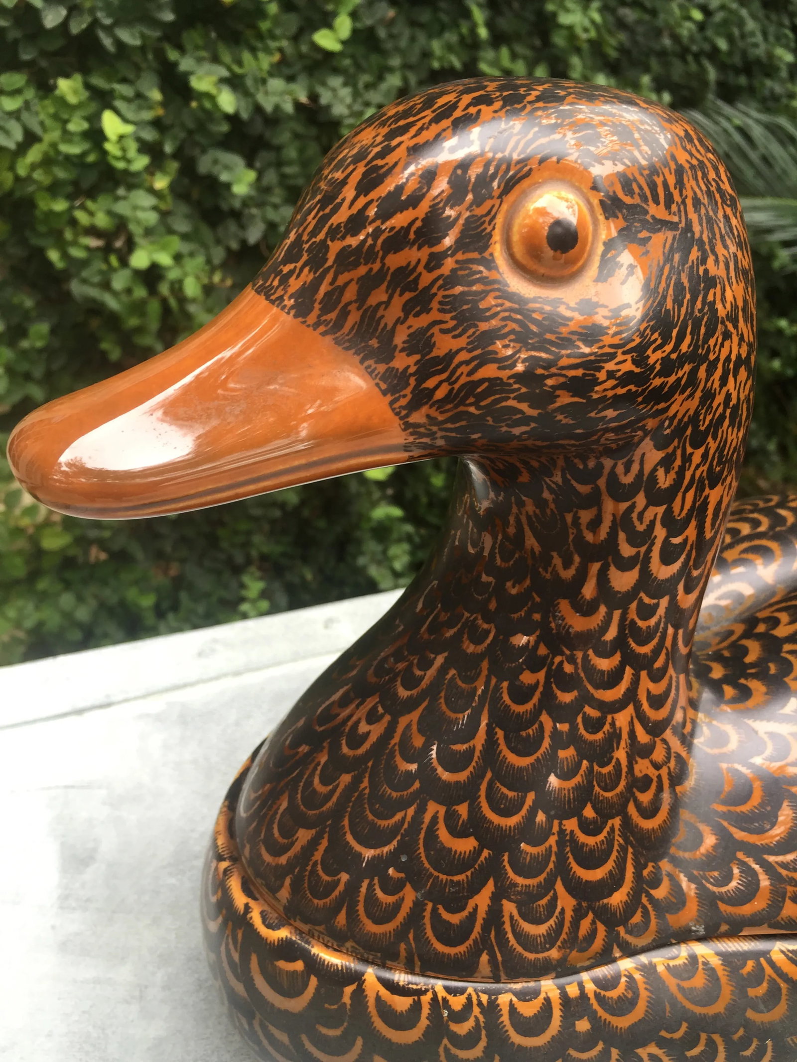 Piero Fornasetti for Fornasetti Milano Hand Painted Ceramic Duck Tureen - 3