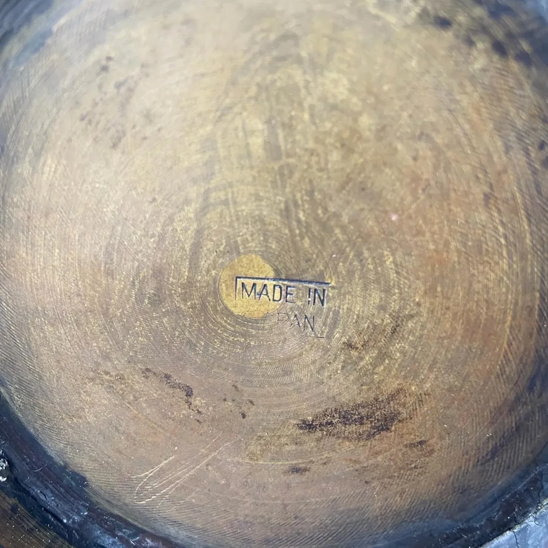 Early 20th Century Japanese Brass Champleve Vase - 7