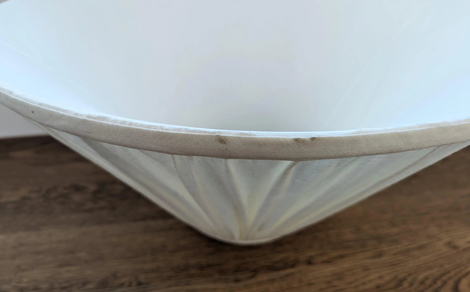 Gather Pleat White Lamp Shade - 4
