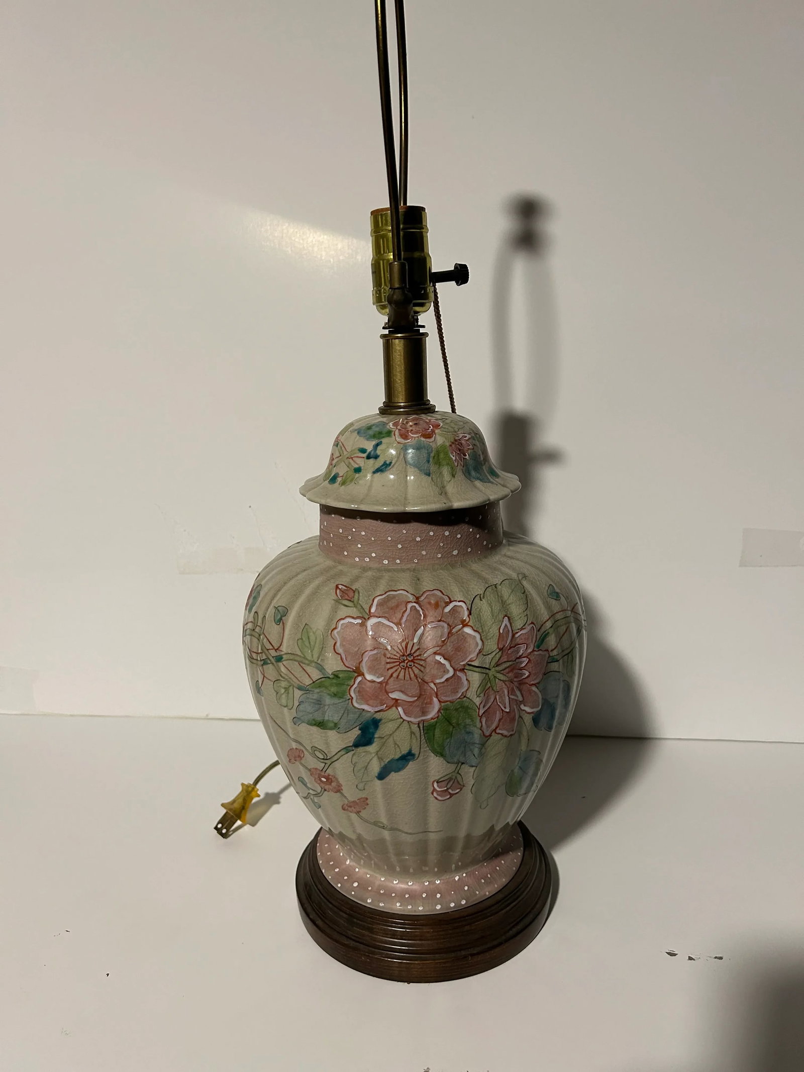 Frederick Cooper Pink and Green Table Lamp - 5