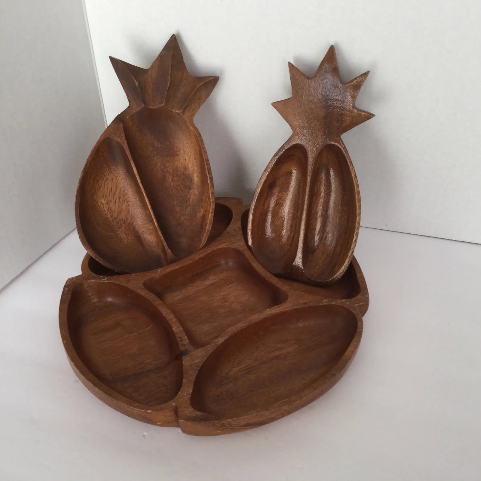 Monkey Wood Serving Trays - Set of 3 - 10