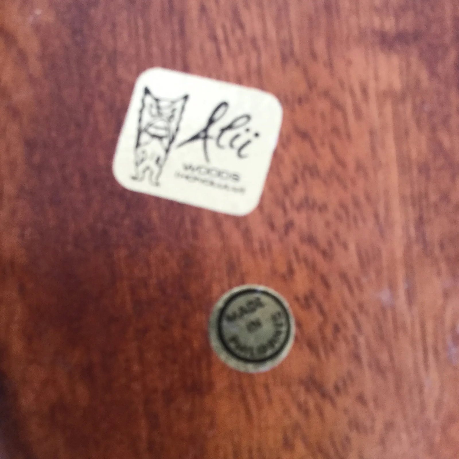 Monkey Wood Serving Trays - Set of 3 - 5