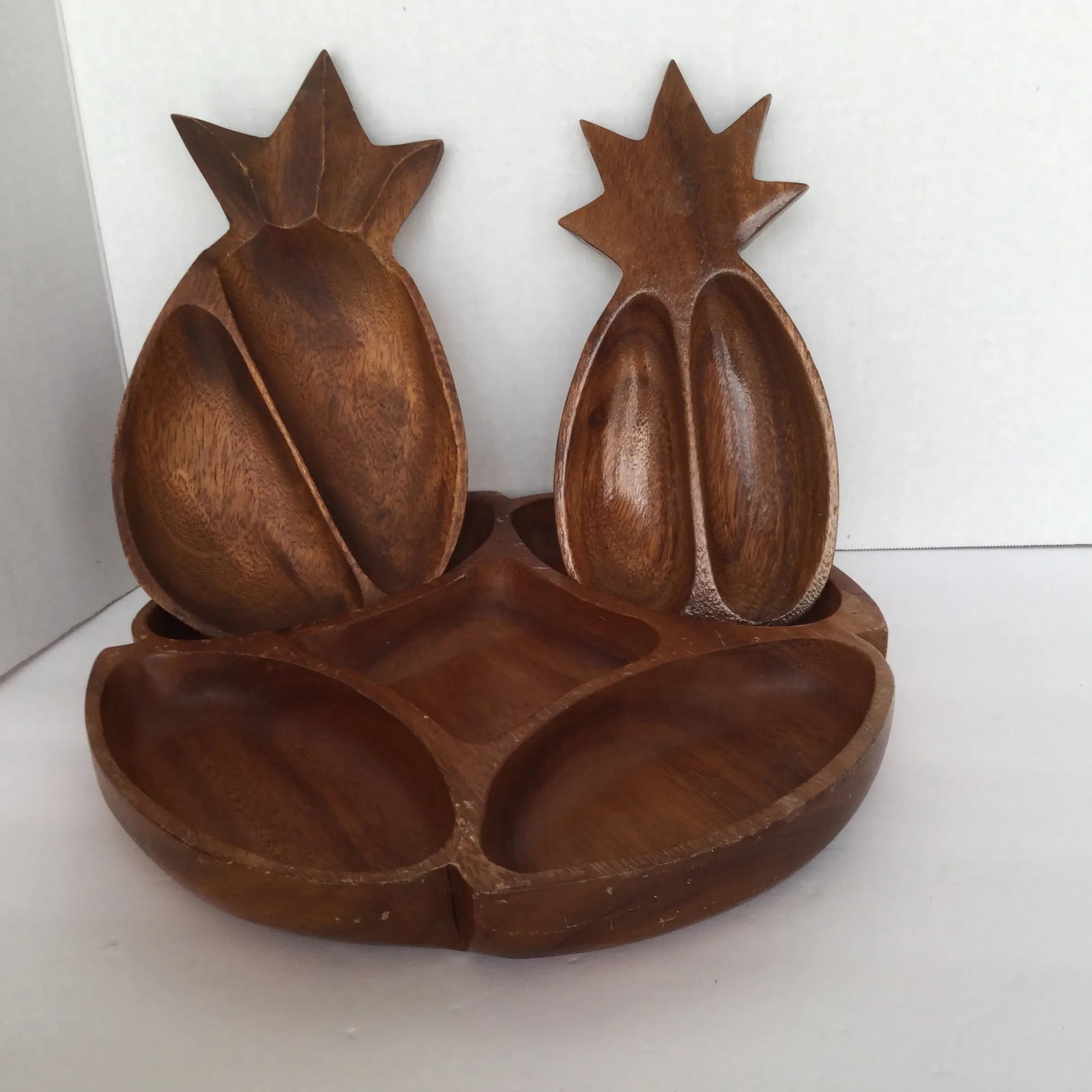 Monkey Wood Serving Trays - Set of 3 - 9