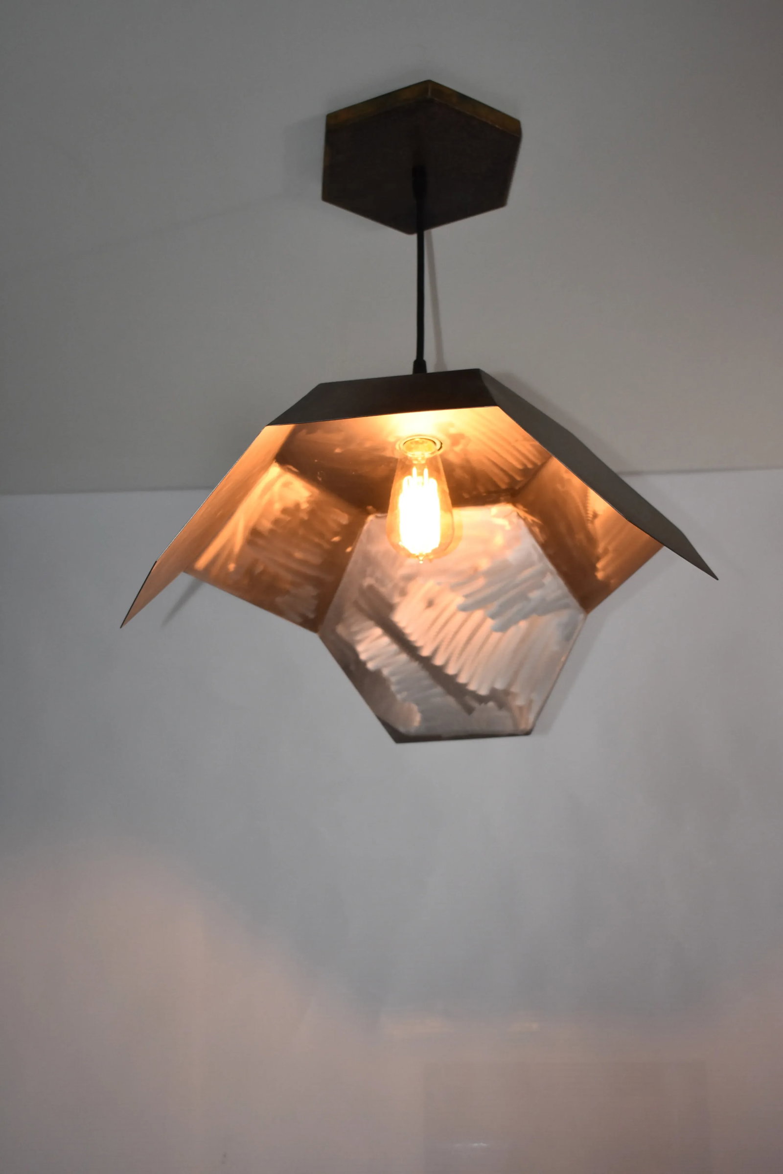 Oblik Studio Ceiling Antic Steel Pendant Light - 3