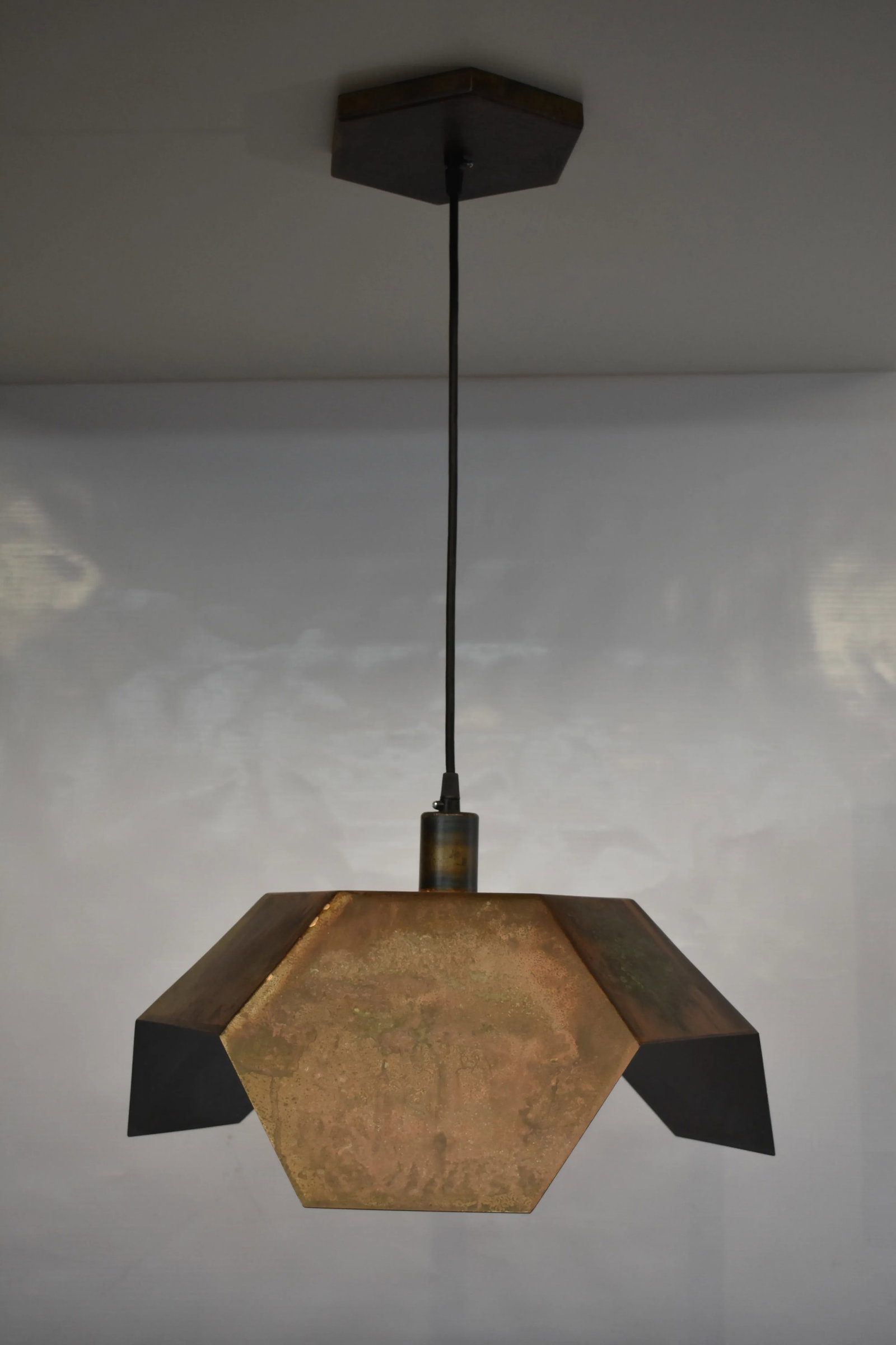 Oblik Studio Ceiling Antic Steel Pendant Light - 5