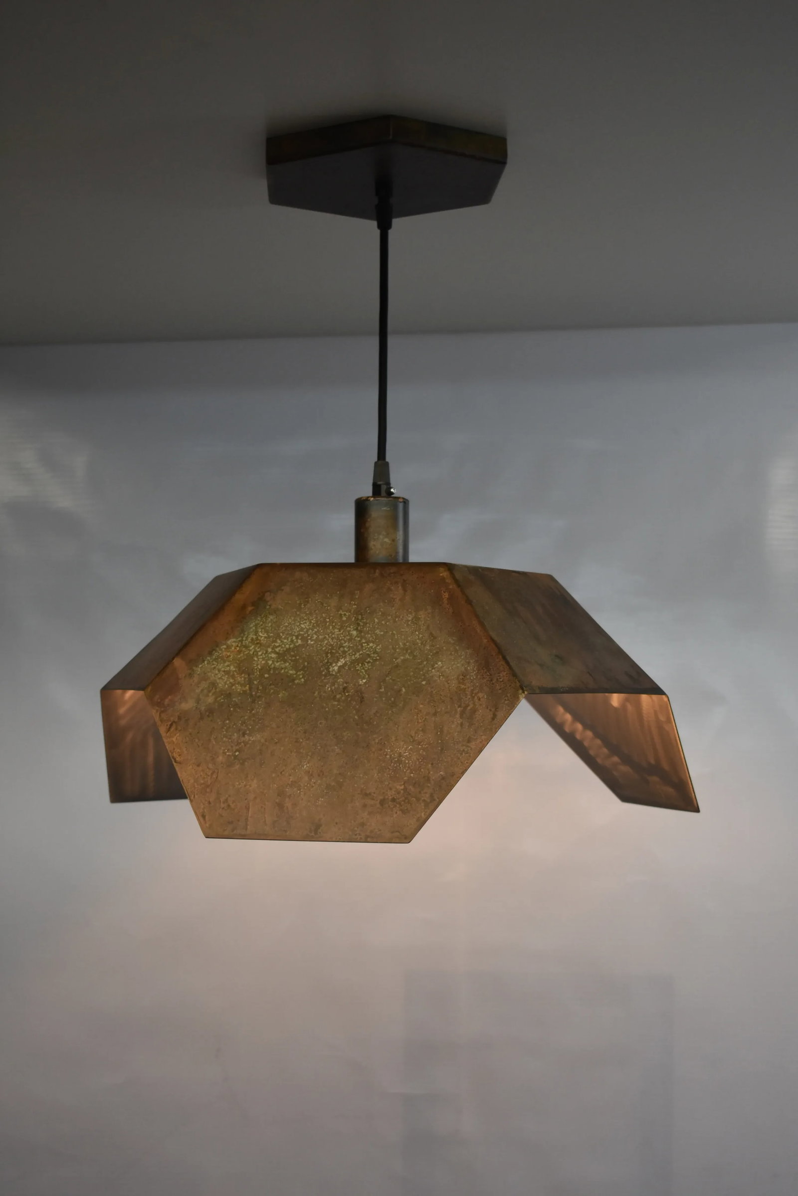 Oblik Studio Ceiling Antic Steel Pendant Light - 6