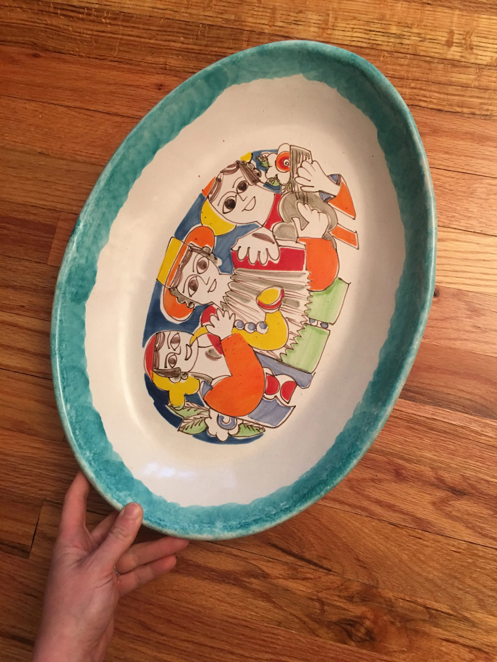 1960s Large DeSimone Serving Dish - 2