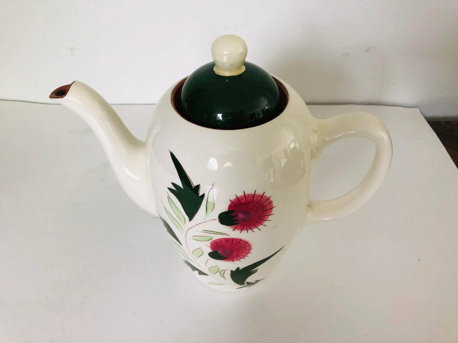 Midcentury Stangl Pottery "Thistle" Teapot - 2