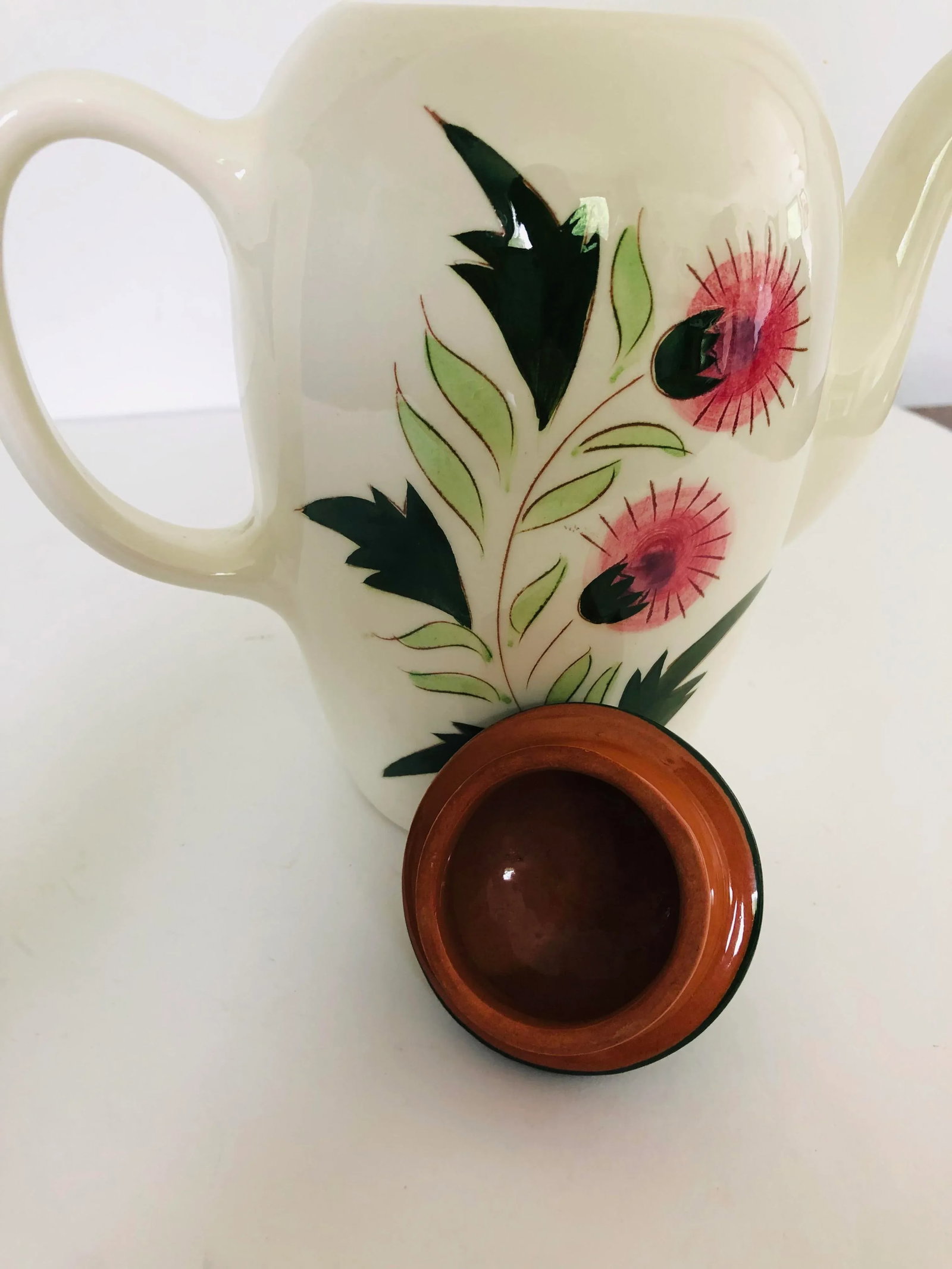 Midcentury Stangl Pottery "Thistle" Teapot - 7
