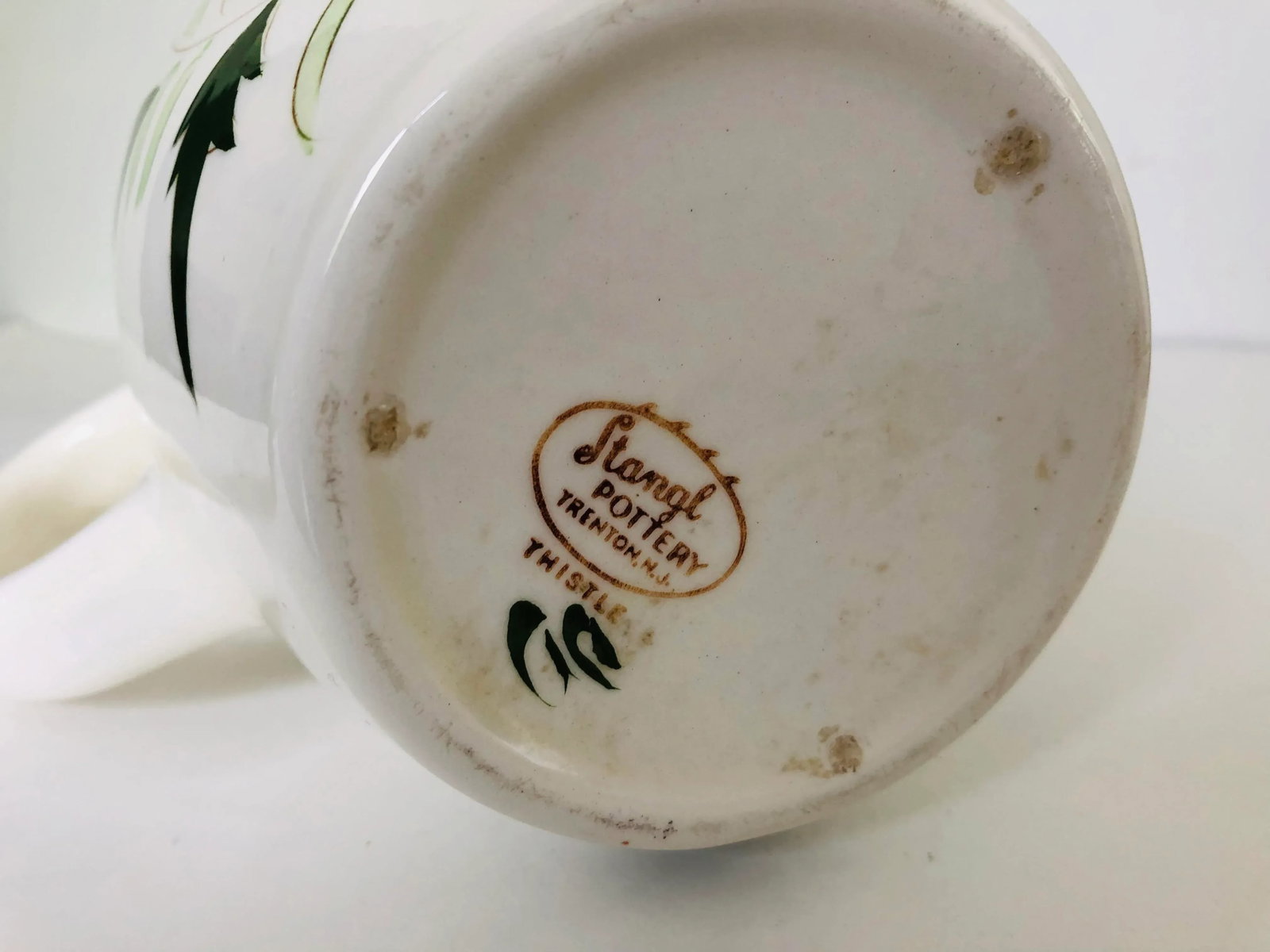 Midcentury Stangl Pottery "Thistle" Teapot - 8