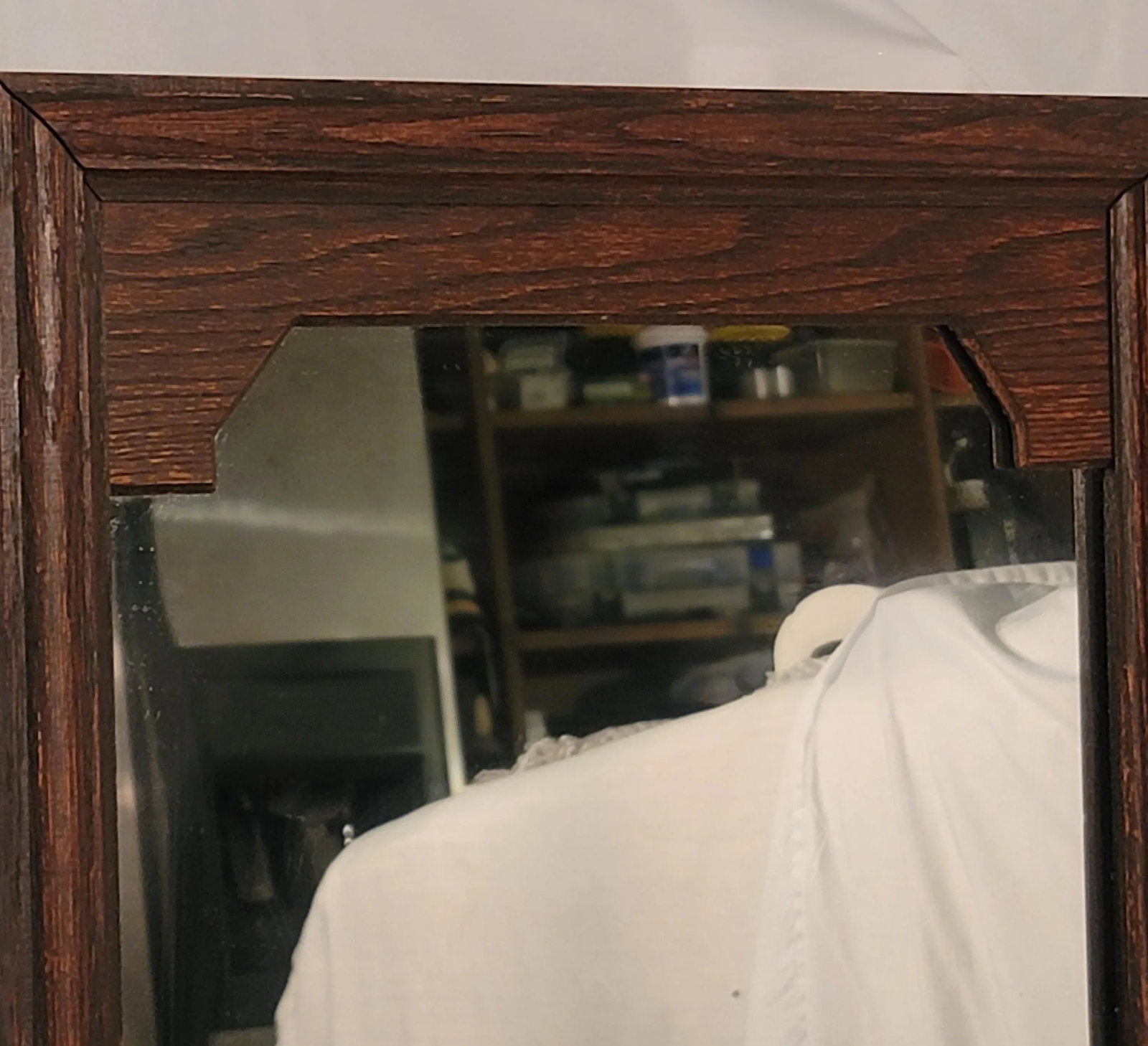 Mid Century Chinoirsiere Mahogany Mirror Chippendale Style - 3