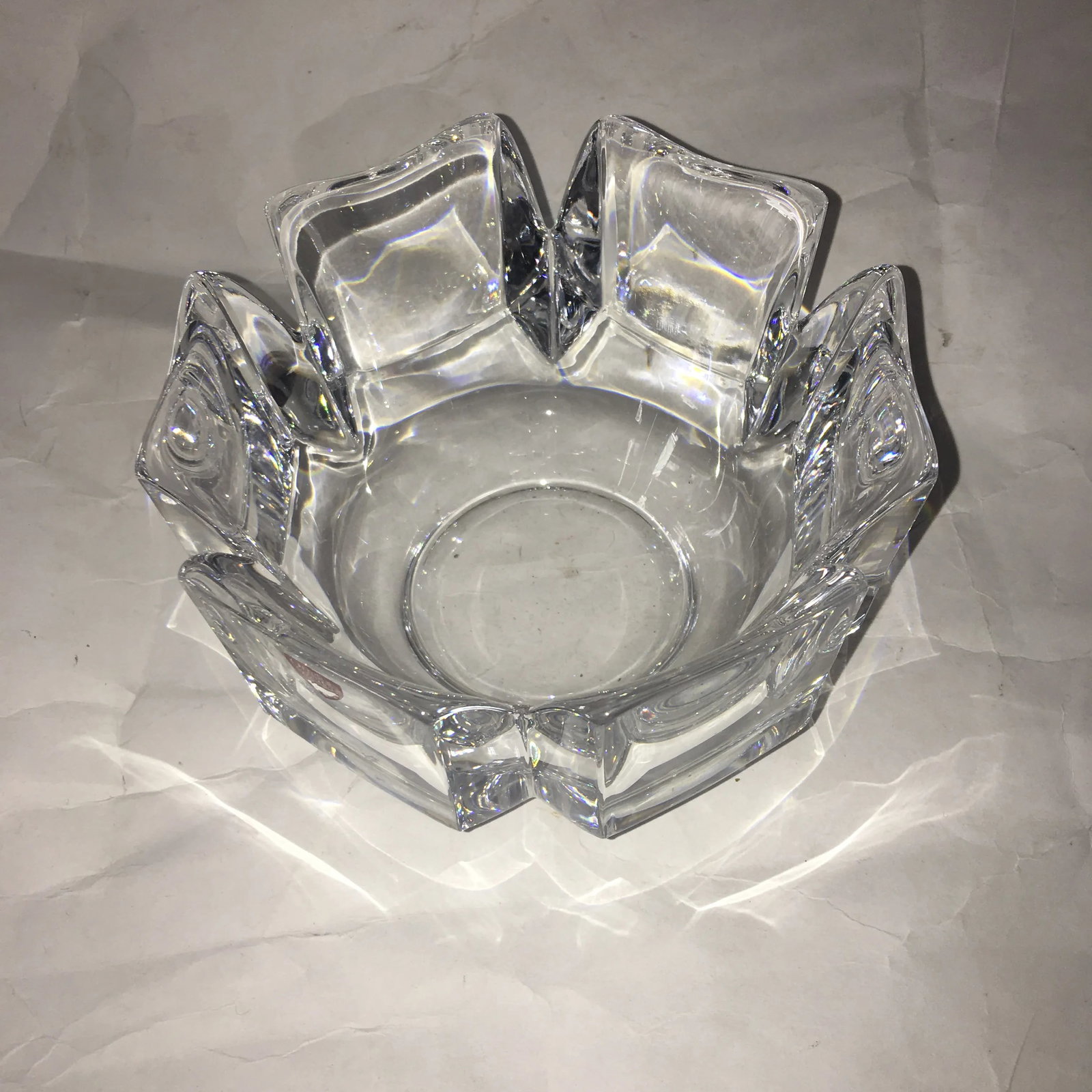 Orrefors Decorative Crystal Bowl - 2