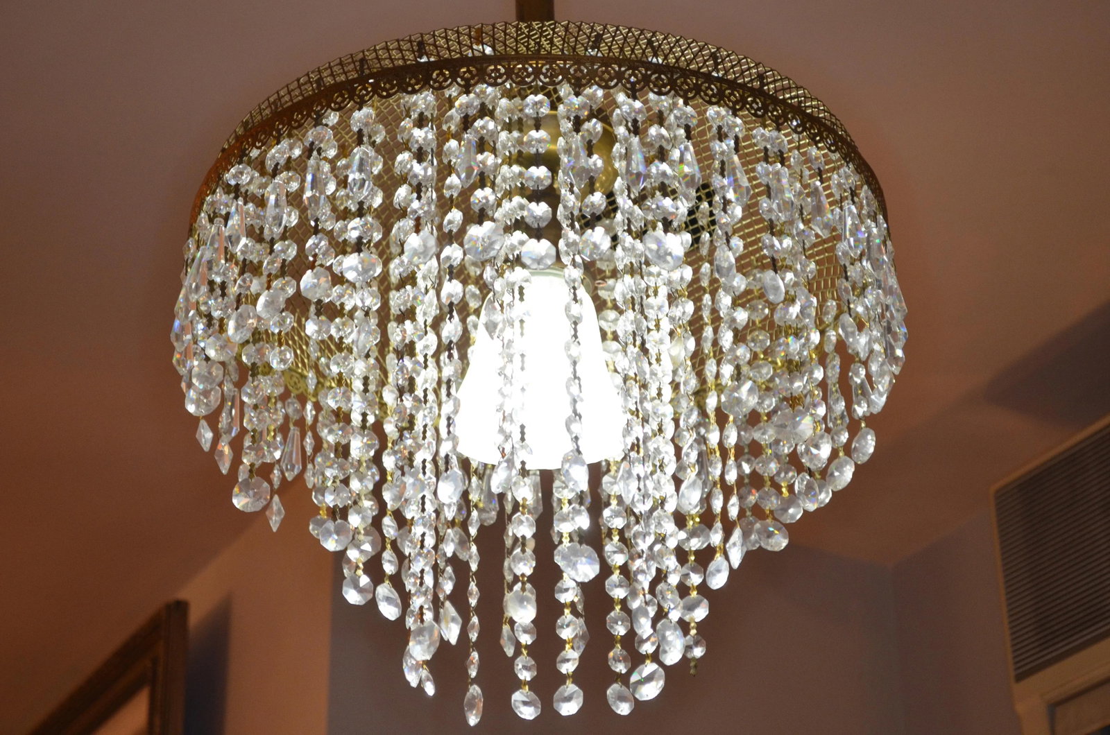 Vintage Austrian Crystal Chandelier - 2