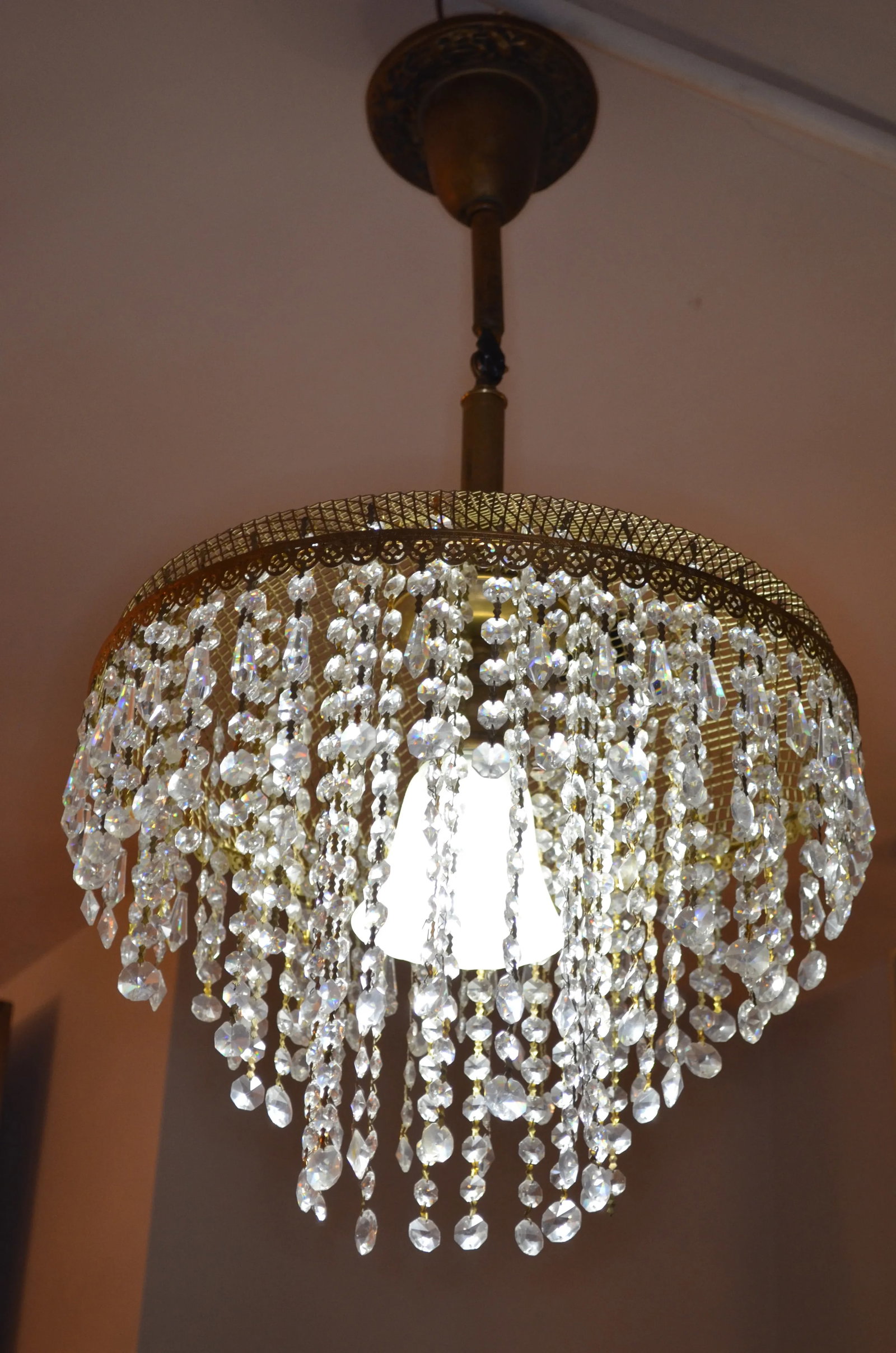 Vintage Austrian Crystal Chandelier - 3