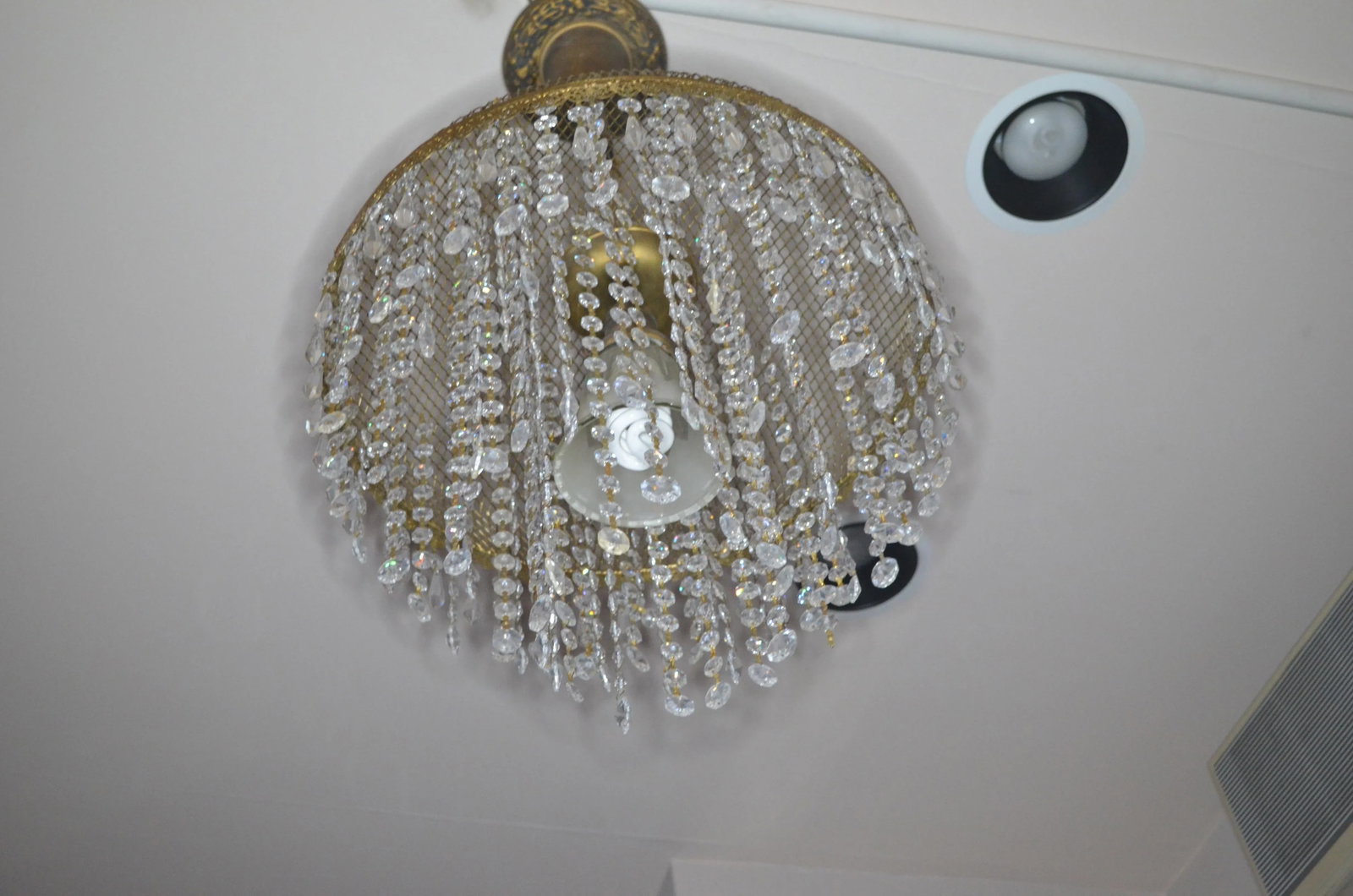 Vintage Austrian Crystal Chandelier - 6