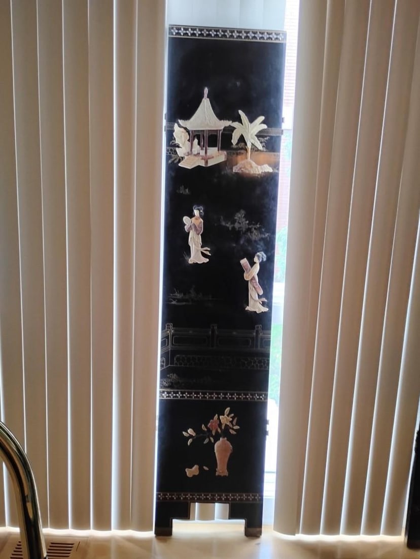 Asian Screen 6 Panel Room Divider Dressing Screen - 14