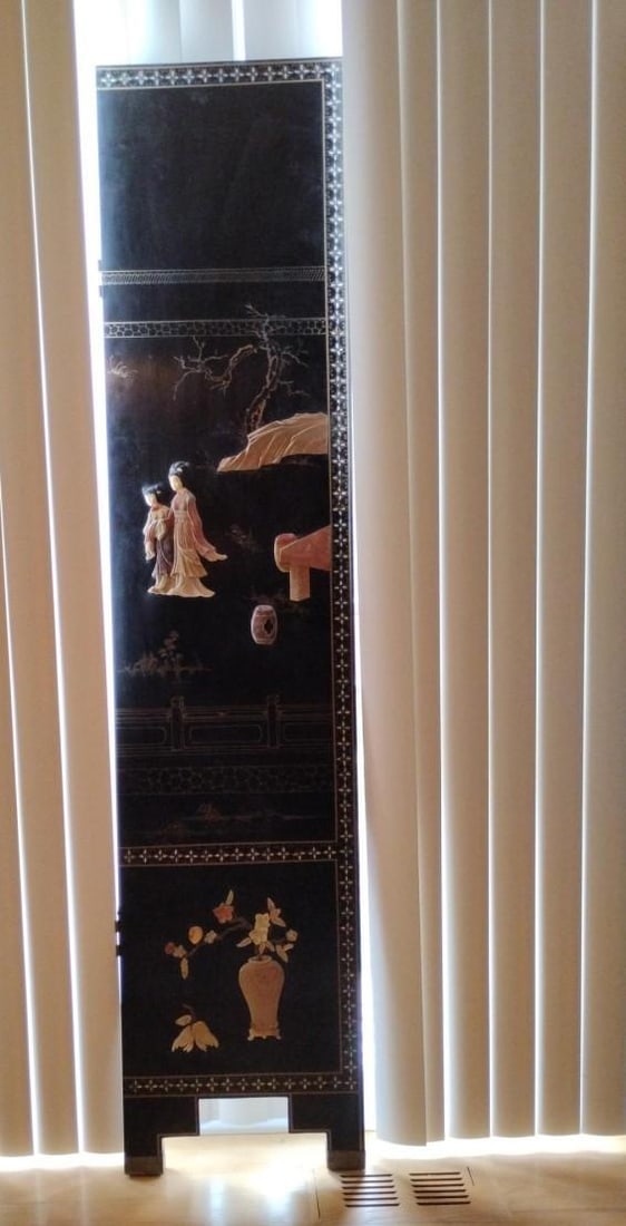 Asian Screen 6 Panel Room Divider Dressing Screen - 17