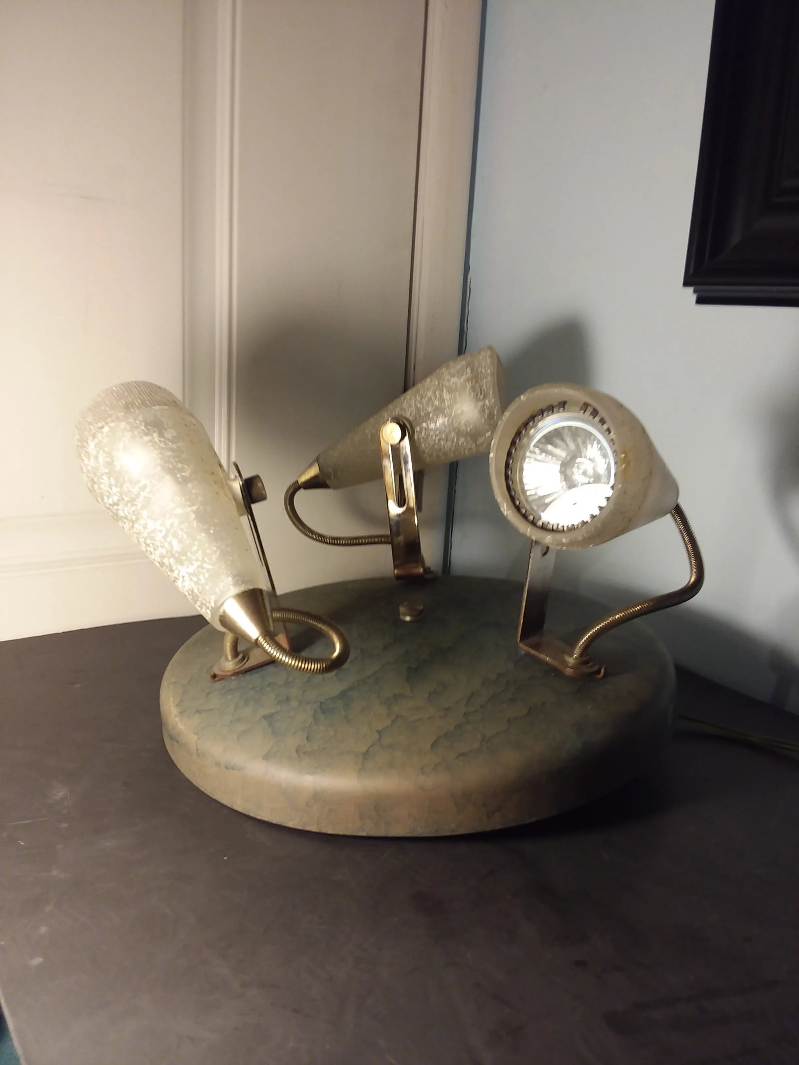 Memphis Style Three Light Flush Mount - 5
